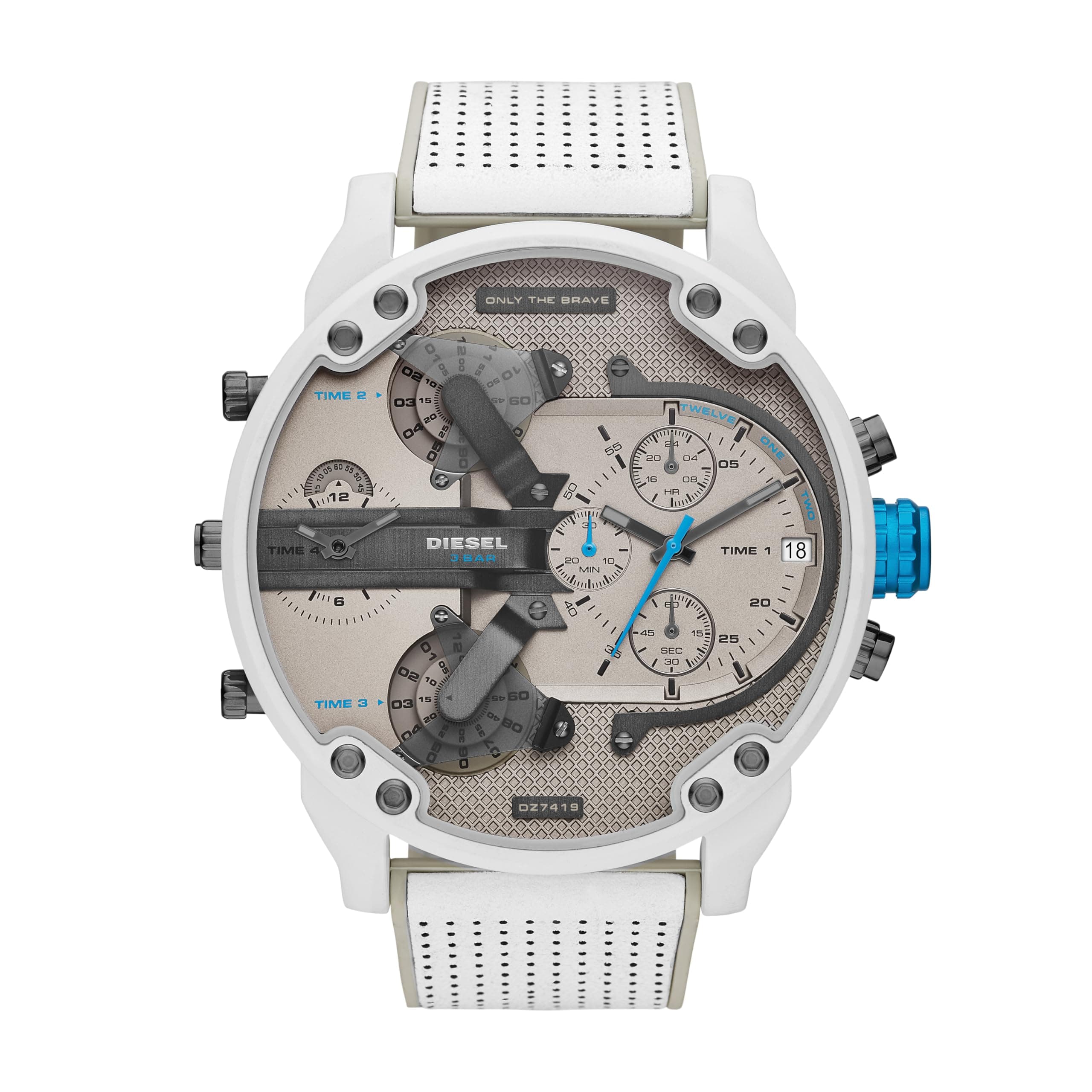 Diesel Mr Daddy 2.0 - DZ7419 Gray/White One Size