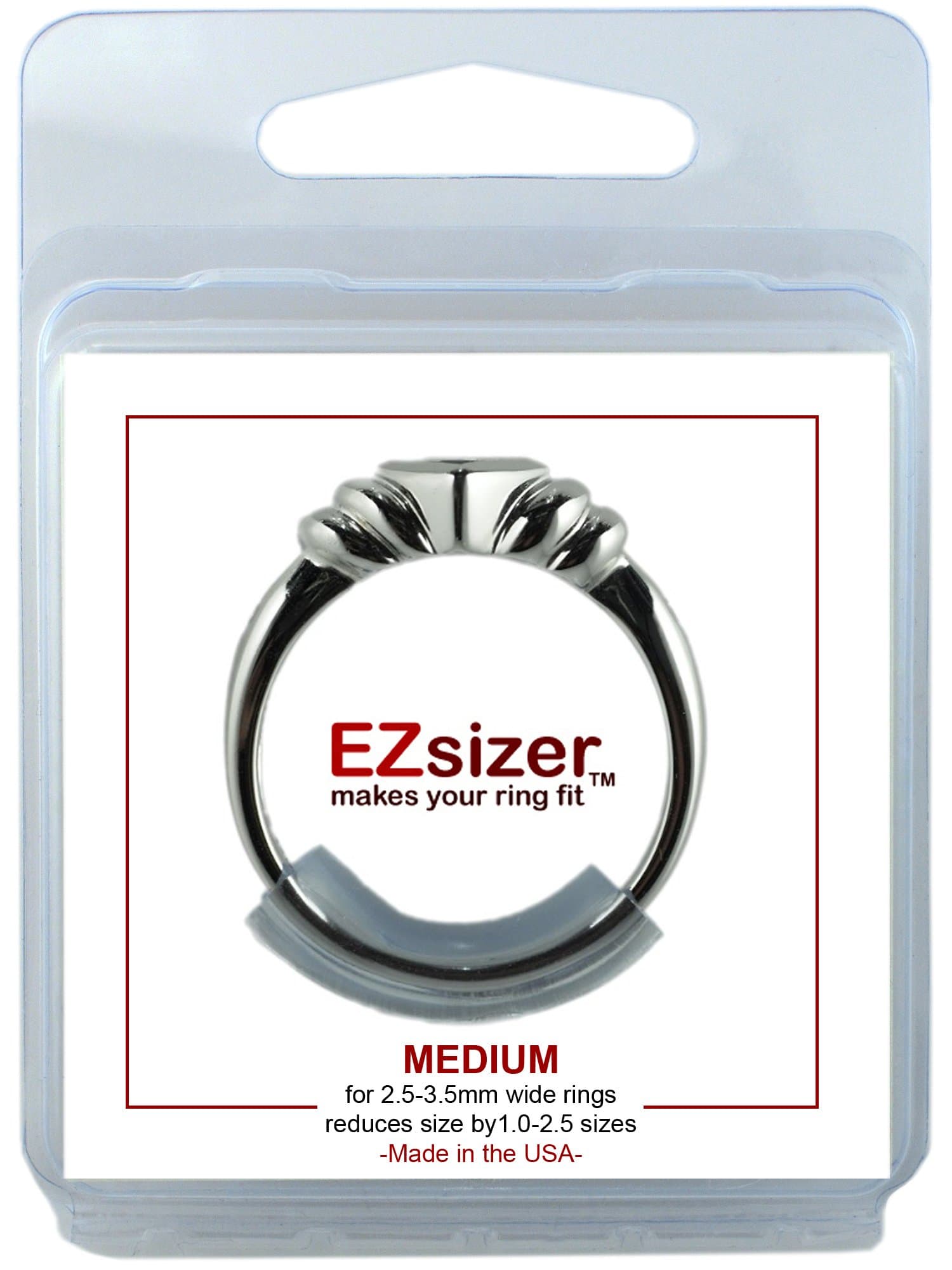 EZsizer Ring Guard 3 Pack (Medium) - Easy Ring Adjuster