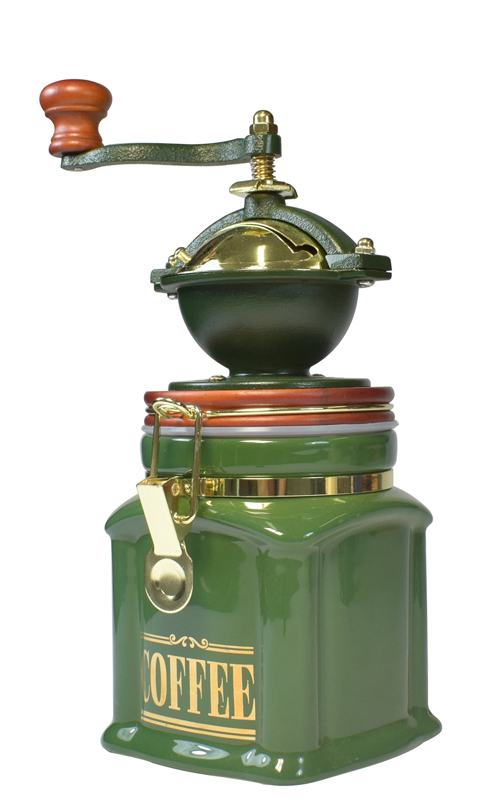 Bisetti Vivalto Coffee Grinder, Green