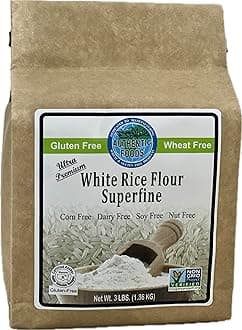 Authentic Foods Superfine White Rice Flour - 3Lb