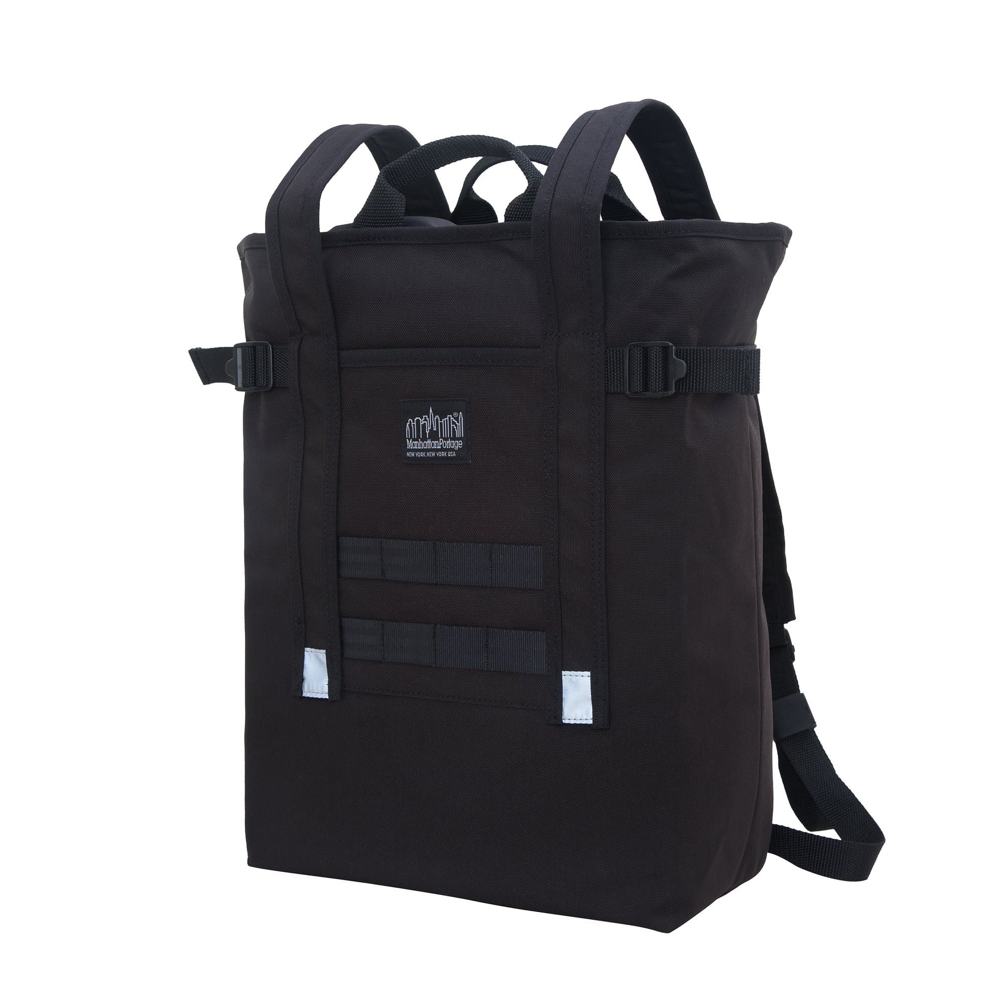 Chrystie Backpack With Adjustable Strap Water Resistant Paded Laptop Compartment In 1000D Cordura (Black)