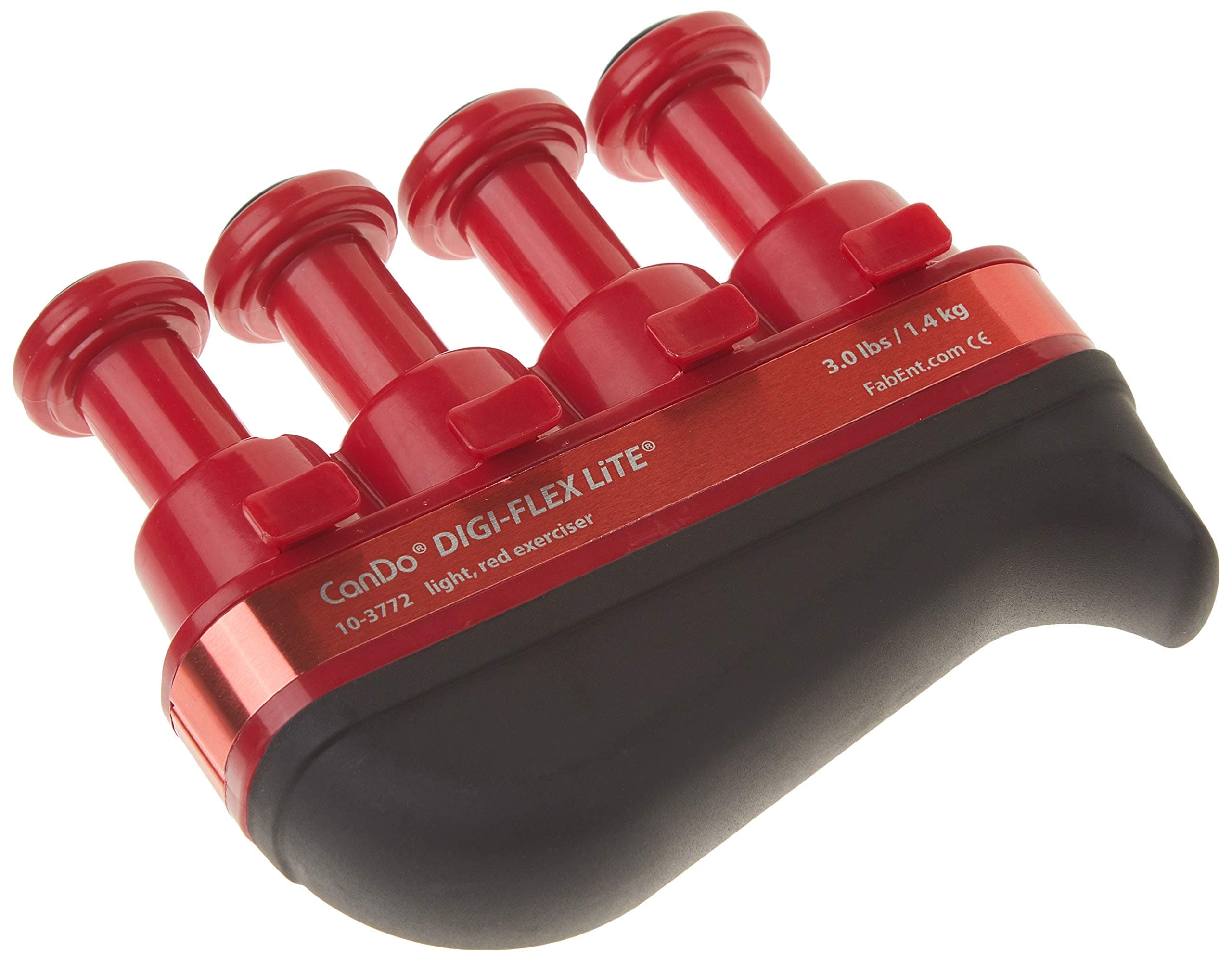 CanDo 10-3772 Digi-Flex LiTE Exerciser, Light, Red