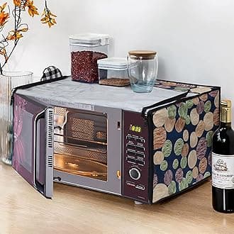 Glassiano Microwave Oven Cover for Godrej 20 Litre Convection GMX 20CA5 MLZ, SA71