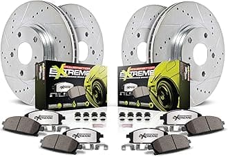 Power Stop K8530-26 Front and Rear Z26 Street Warrior Brake Pad and Rotor Kit