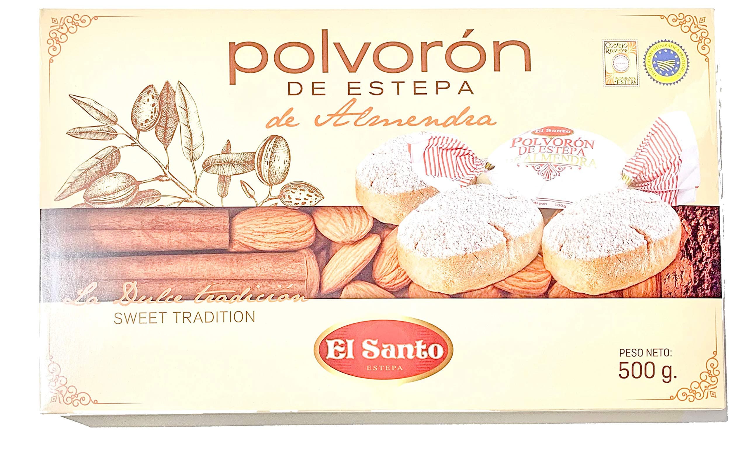 El Santo Almond Polvorones, 500 g