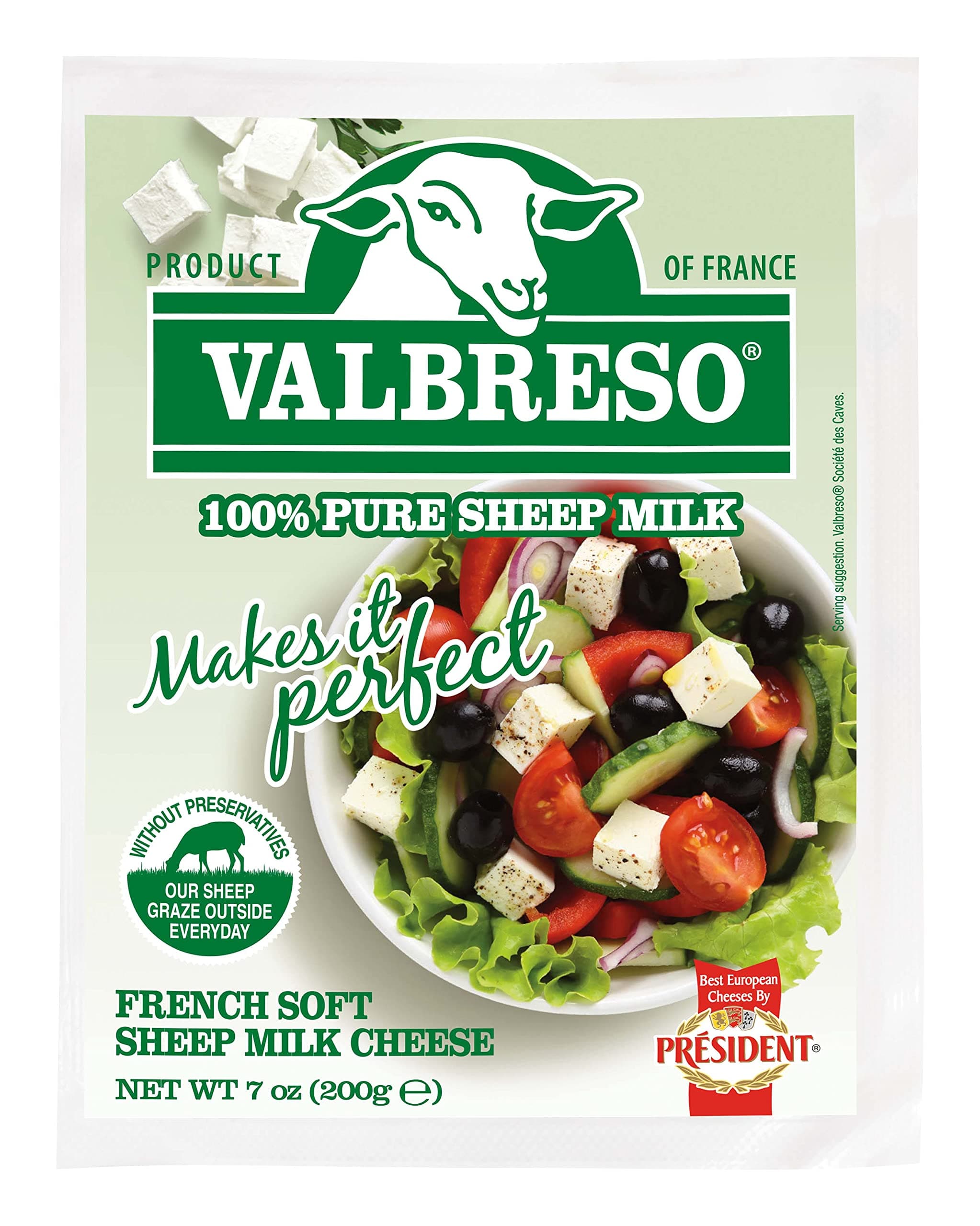 Valbreso, Feta Cheese, 7 oz