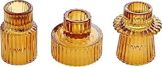 Striped Candlesticks