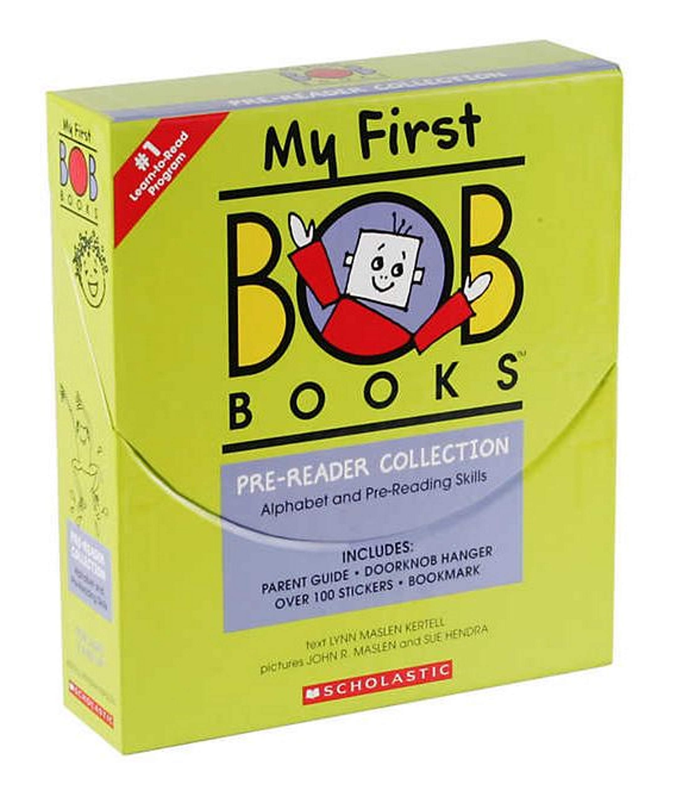 Scholastic - My First BOB Books COLLECTION Box Set [Alphabet & Pre-reading Skills] [24 Books] (Age 2 and Up)