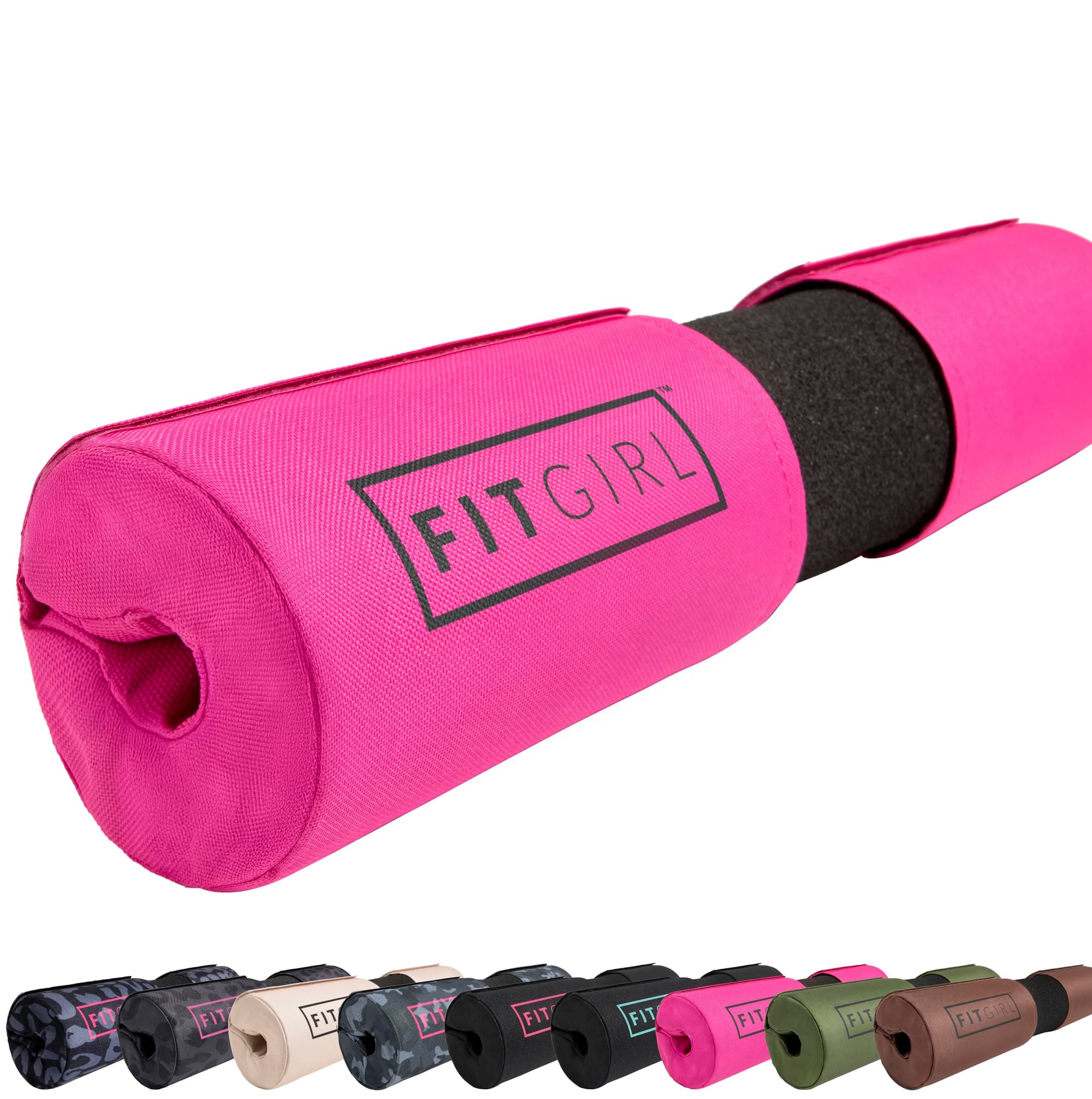 Squat Pad and Hip Thrust Pad for Leg Day, Barbell Pad Stays in Place Secure, Thick Cushion for Comfortable Squats Lunges Glute Bridges, Olympic Bar and Smith Machine