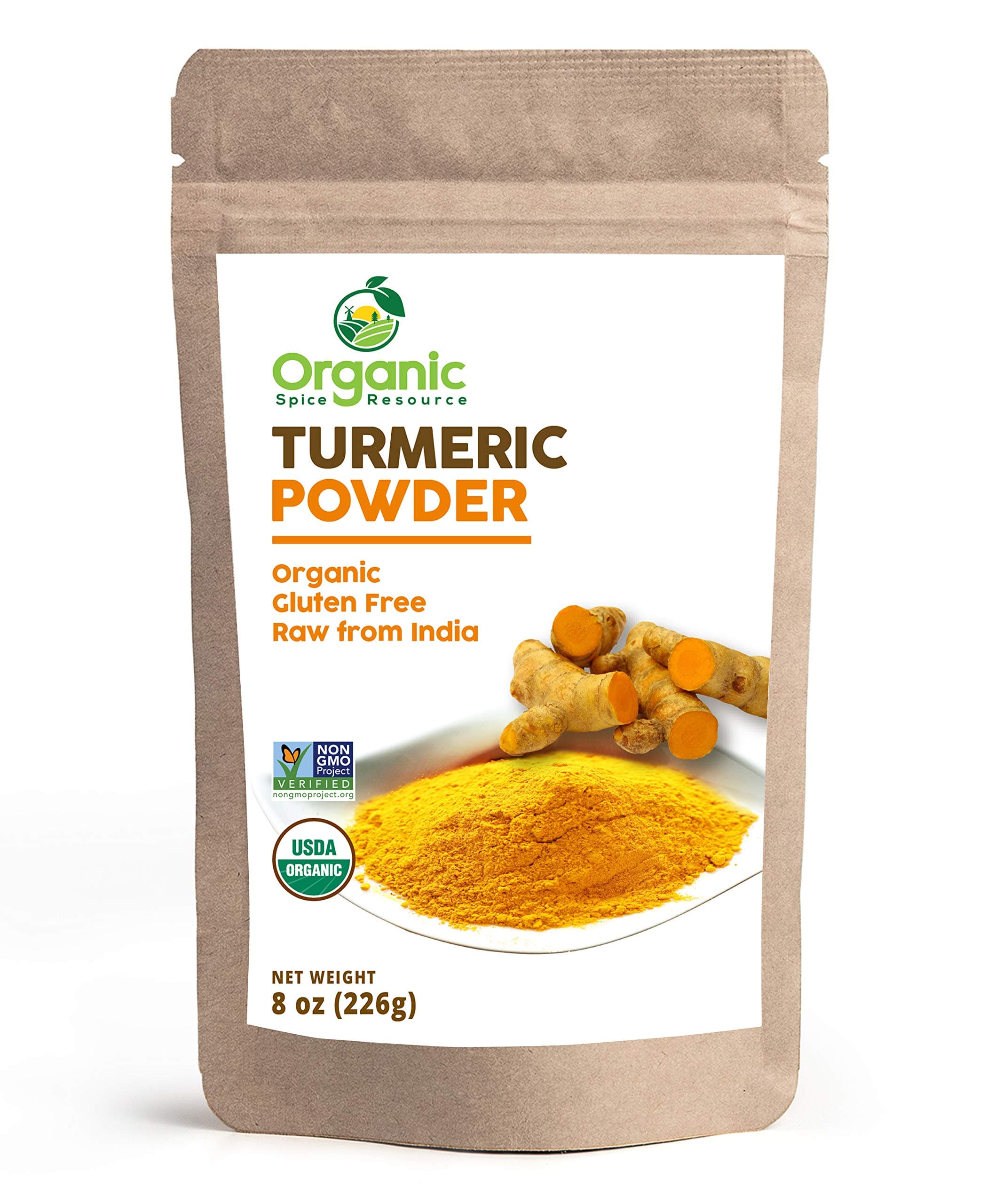 Turmeric Root Powder, 8 oz (226 g)