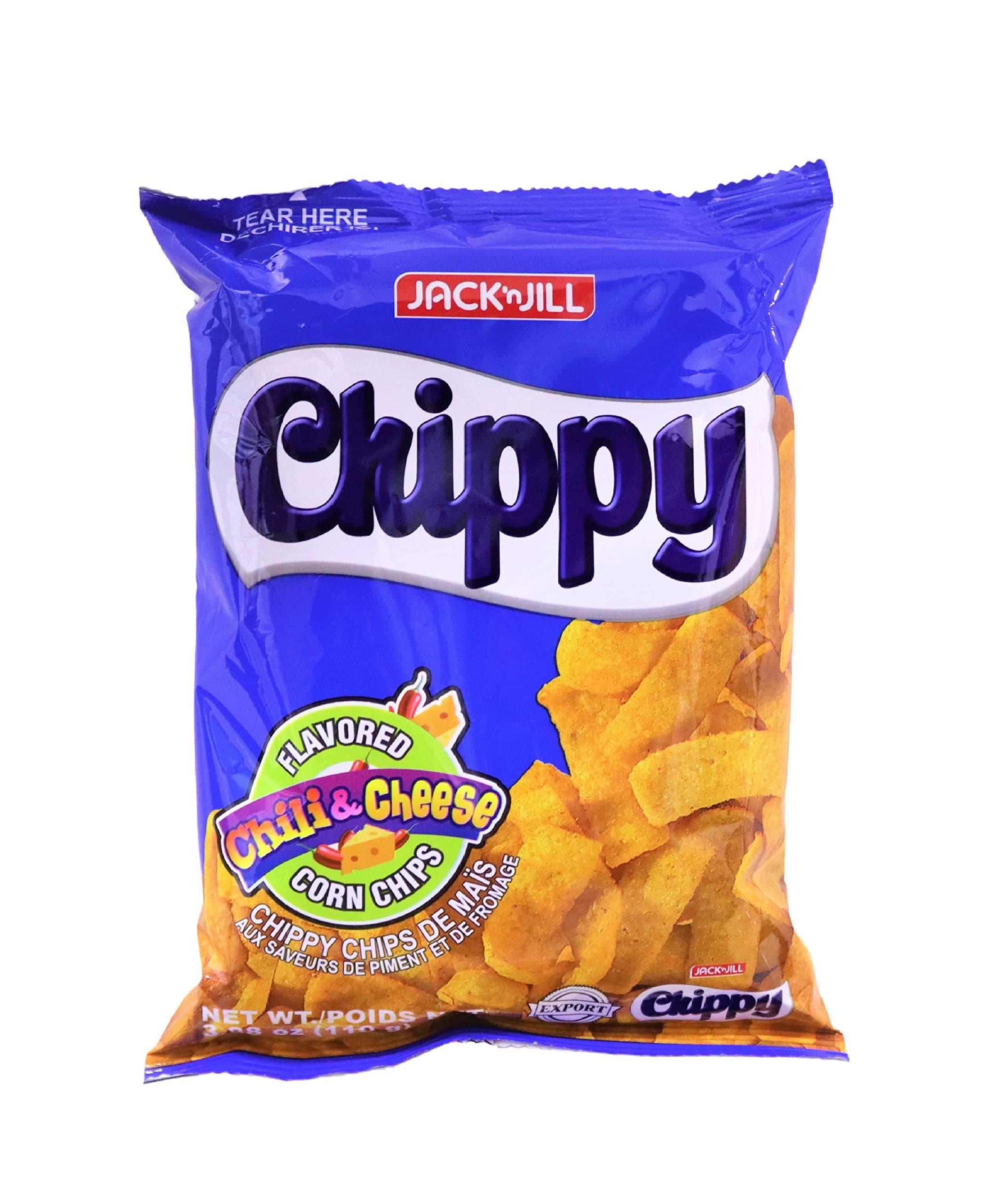 Jack n Chippy Chilli and Cheese Flavor Corn Chips 110 g