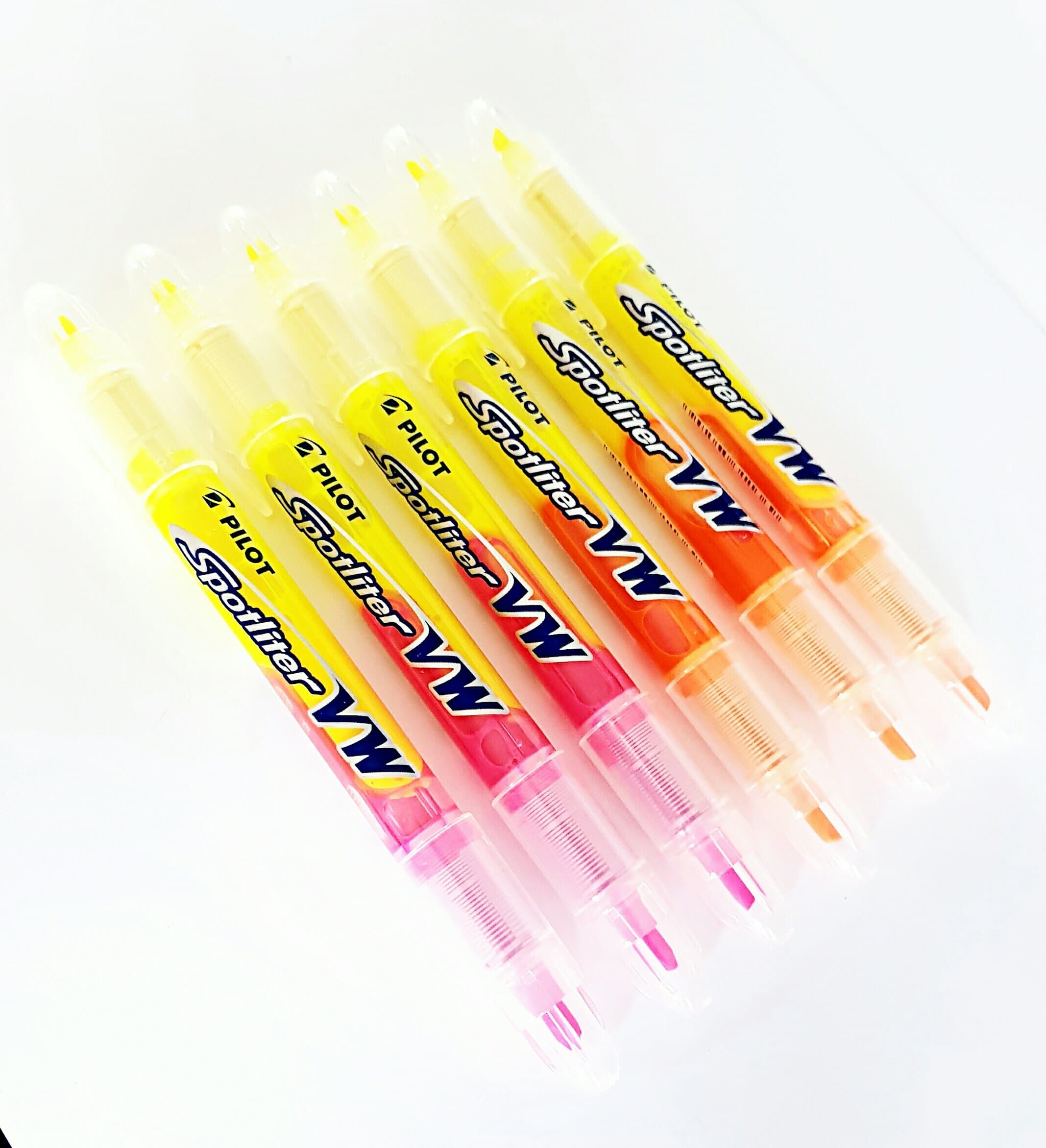 Pilot Spotliter 6 x Double ended highlighters