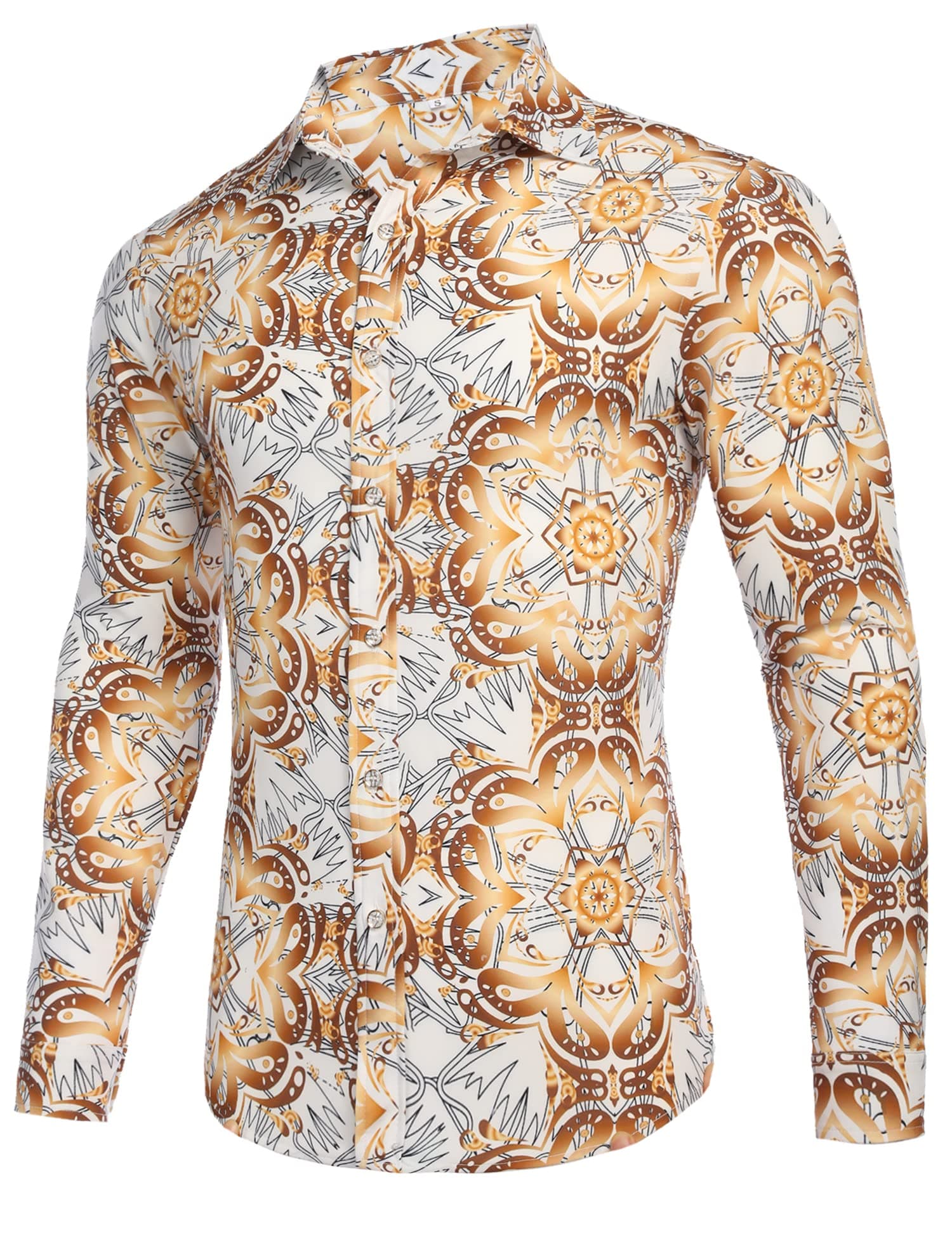 Pacinoble mens Casual Button Down Shirt