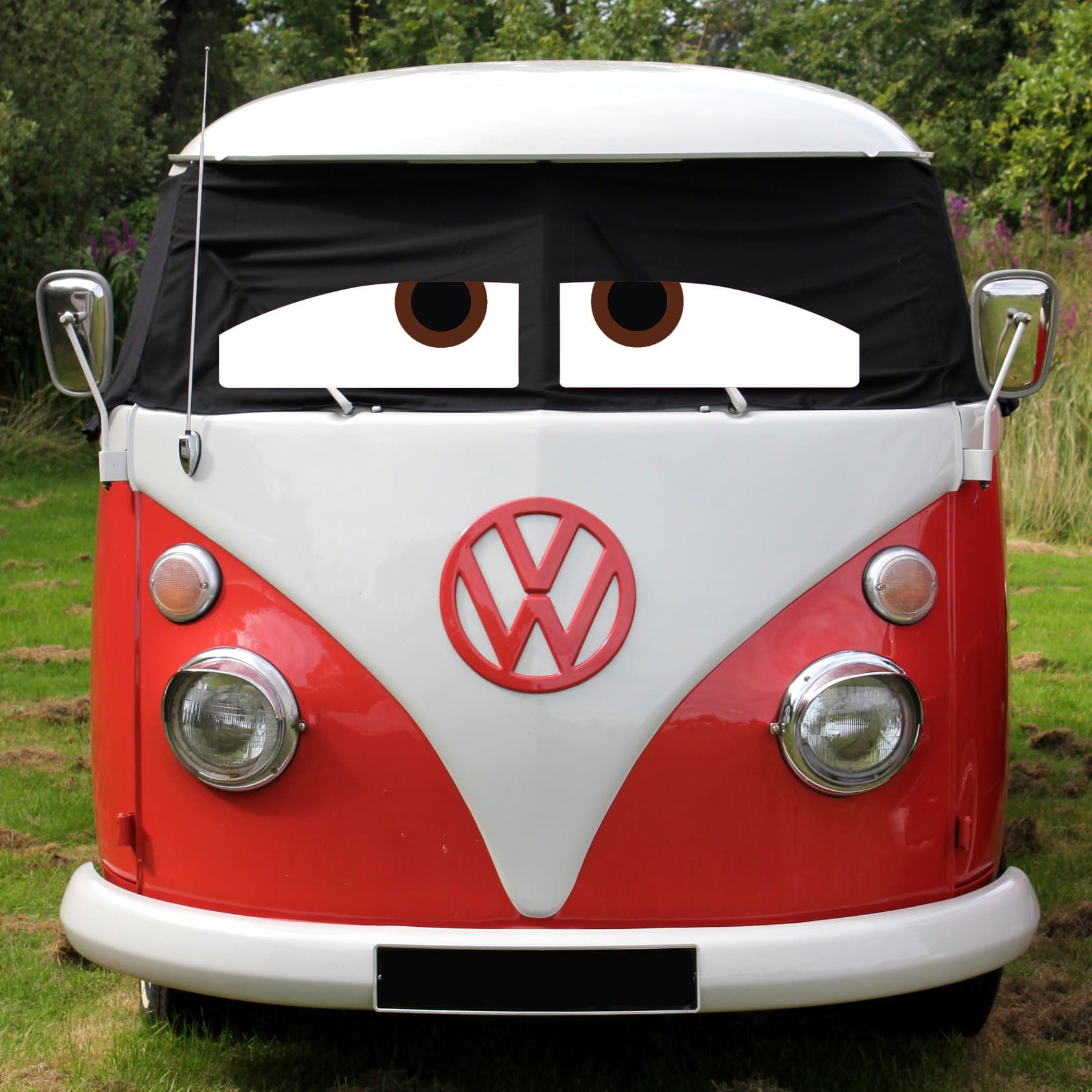 Fuel Lagoon Danny T1 Window Camper Front Split Screen Wrap Cover Blinds Windscreen Splitty Eyes