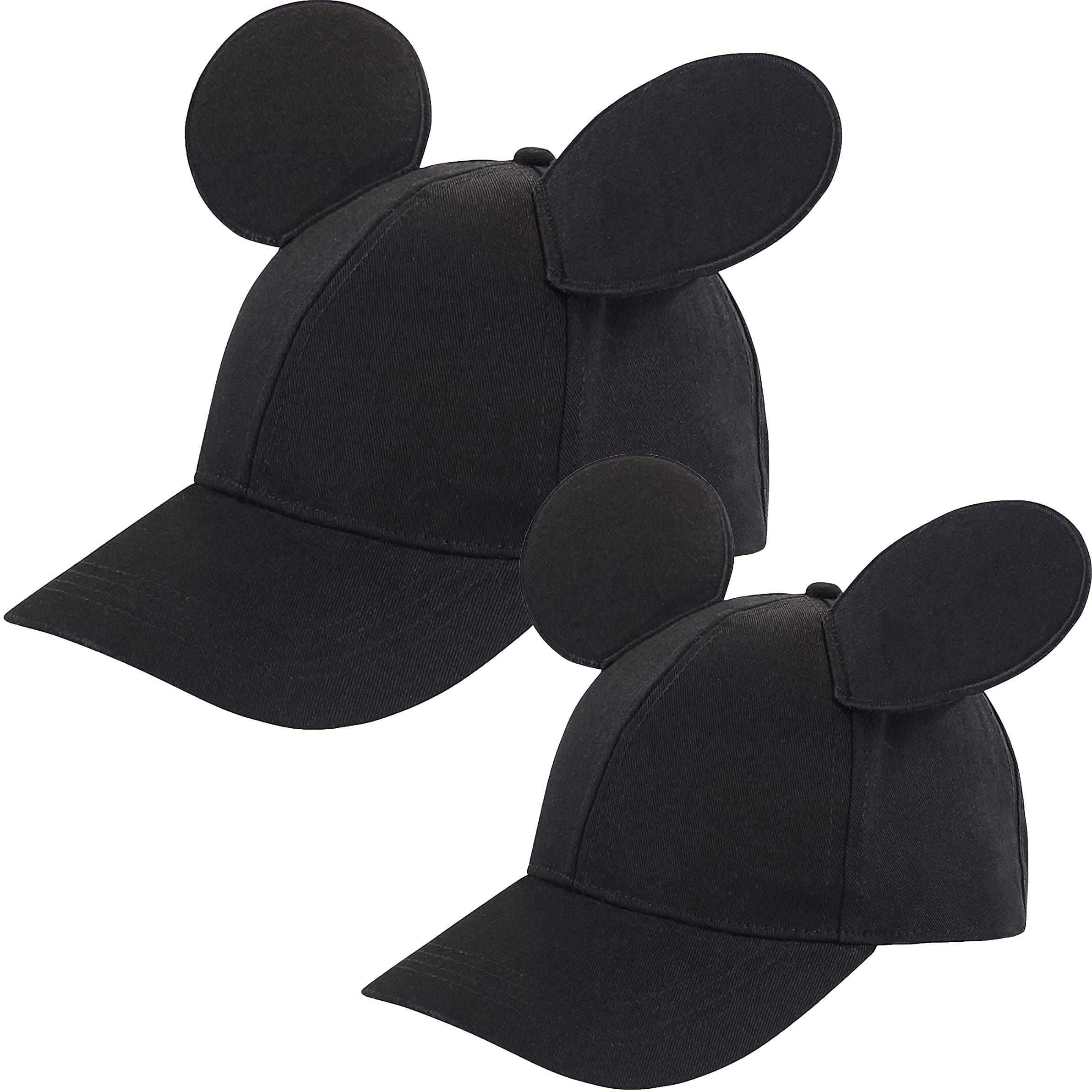 Disney Boys Baseball Cap, Mickey Mouse Ears Hat Daddy & Me Adjustable Toddler Caps 2-4 Or Girl Hat Ages 4-7