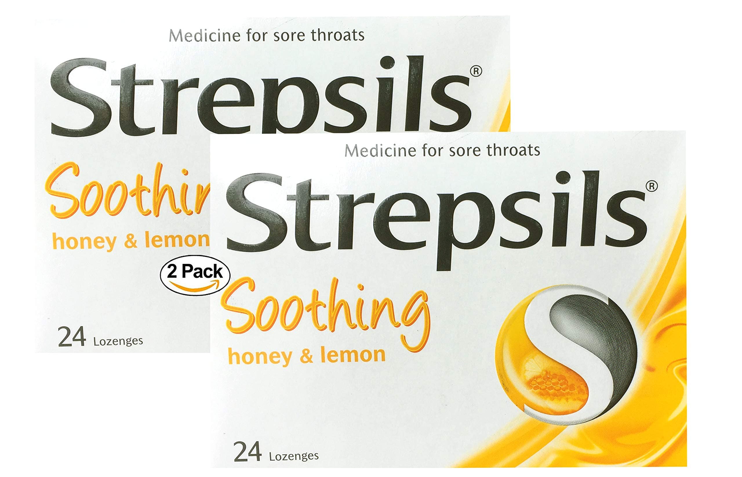 Honey & Lemon 24 Lozenges 2 Pack