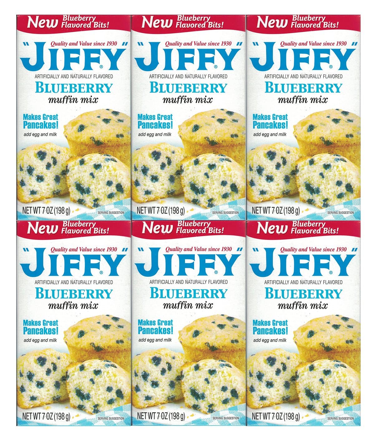 Jiffy, Blueberry Muffin Mix, 7Oz Box