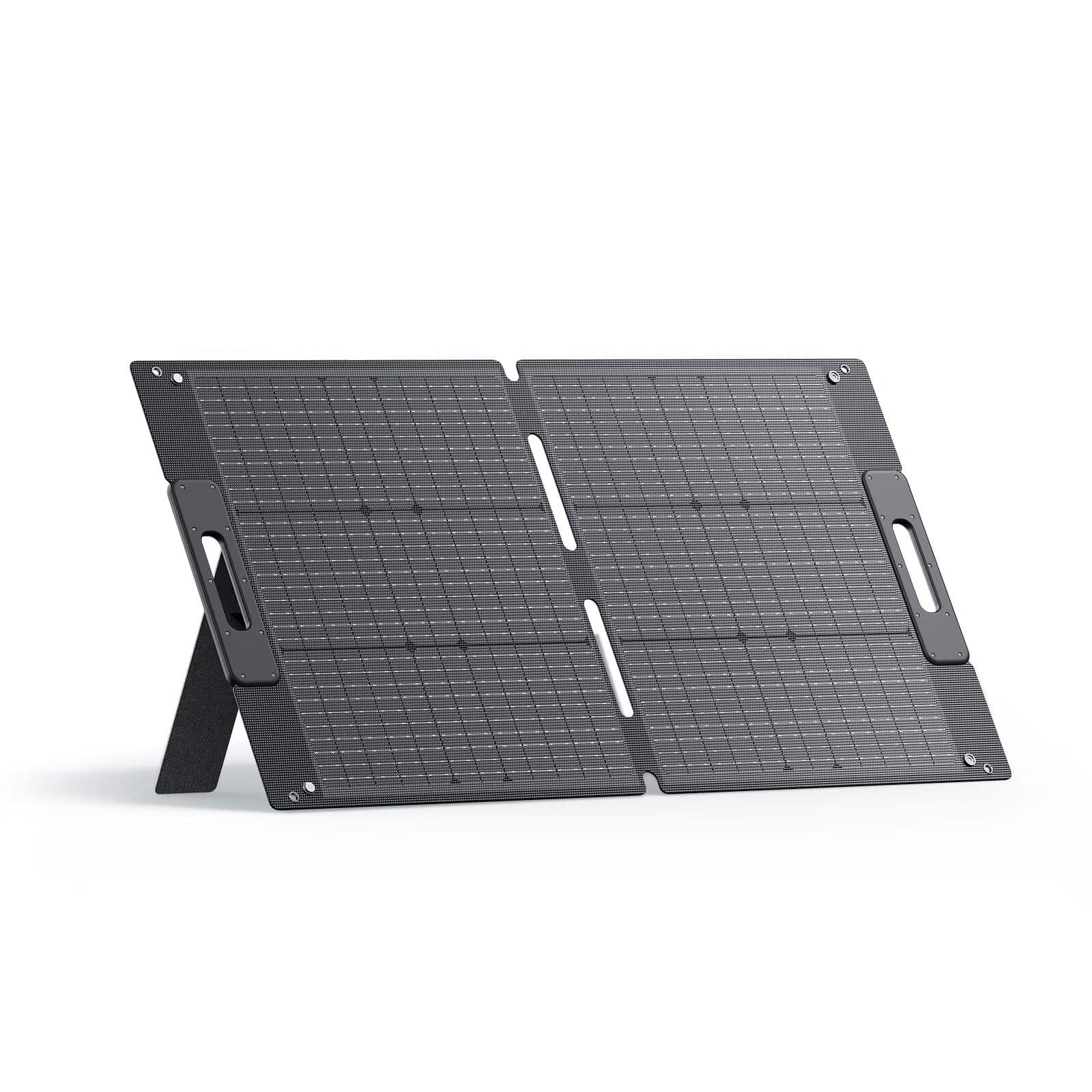 BLUETTI 100W Solar Panel for Solar Generator EB3A AC2A AC50B AC70 AC180 AC200L Elite 200 V2 AC300 B300K Handsfree 1 & 2, Foldable Solar Charger with Adjustable Kickstands for RV, Camping