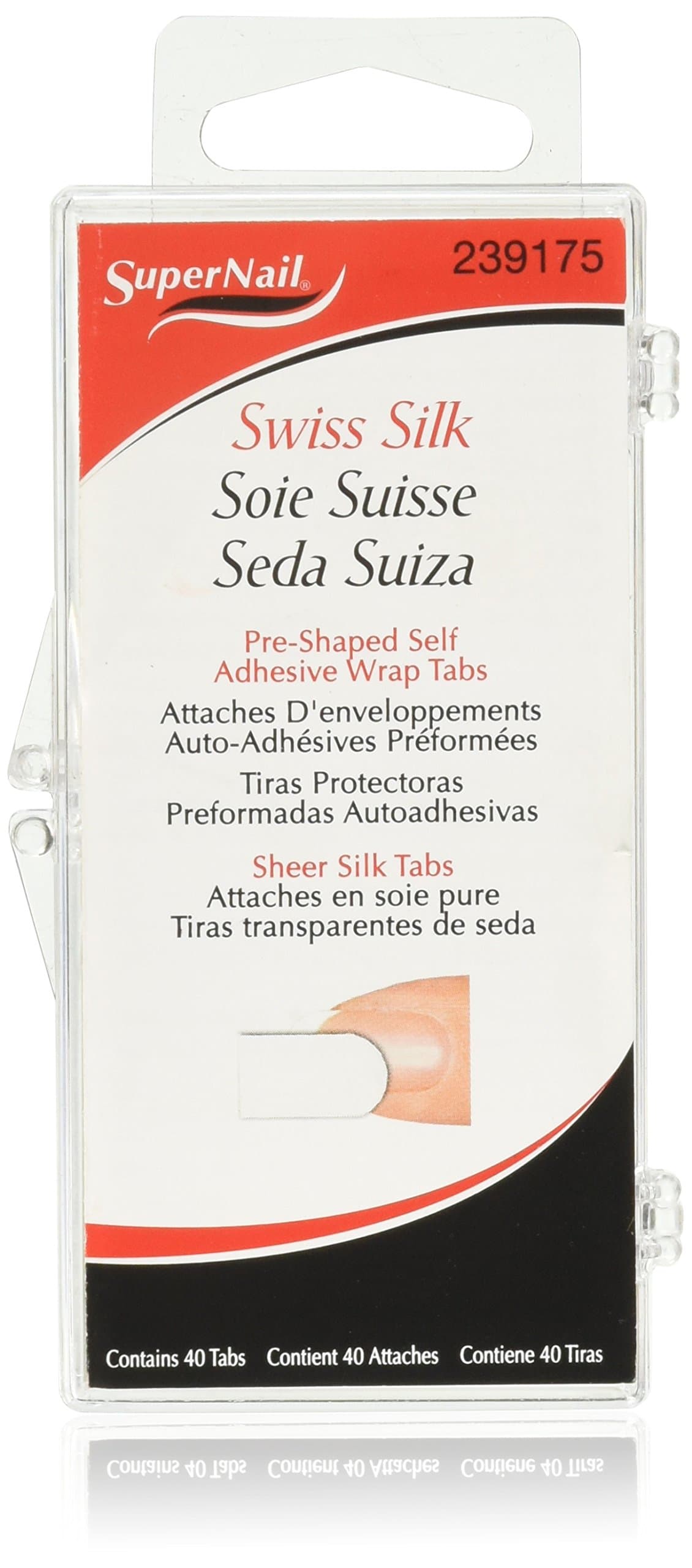 100% Swiss Silk Wrap Self-Adhesive Tabs