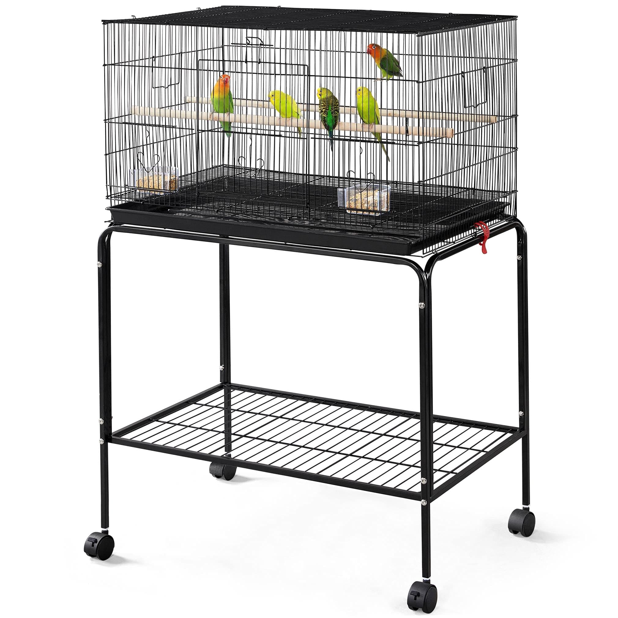 Rolling Flight Bird Cage w/ Stand