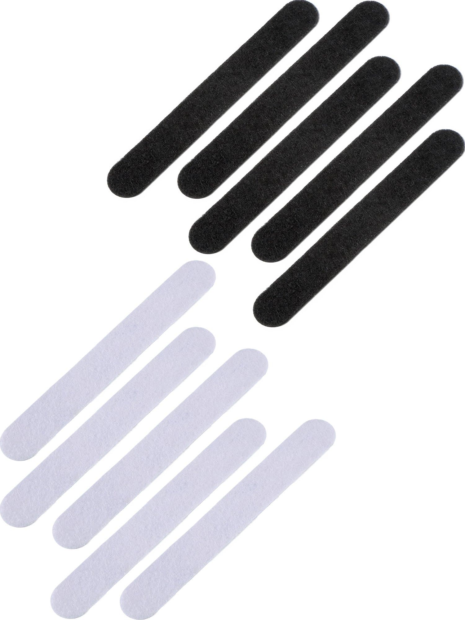 20 Pieces Hat Reducer Felt Cap Size Reducer Tape for Hats Caps Sweatband, Black and White