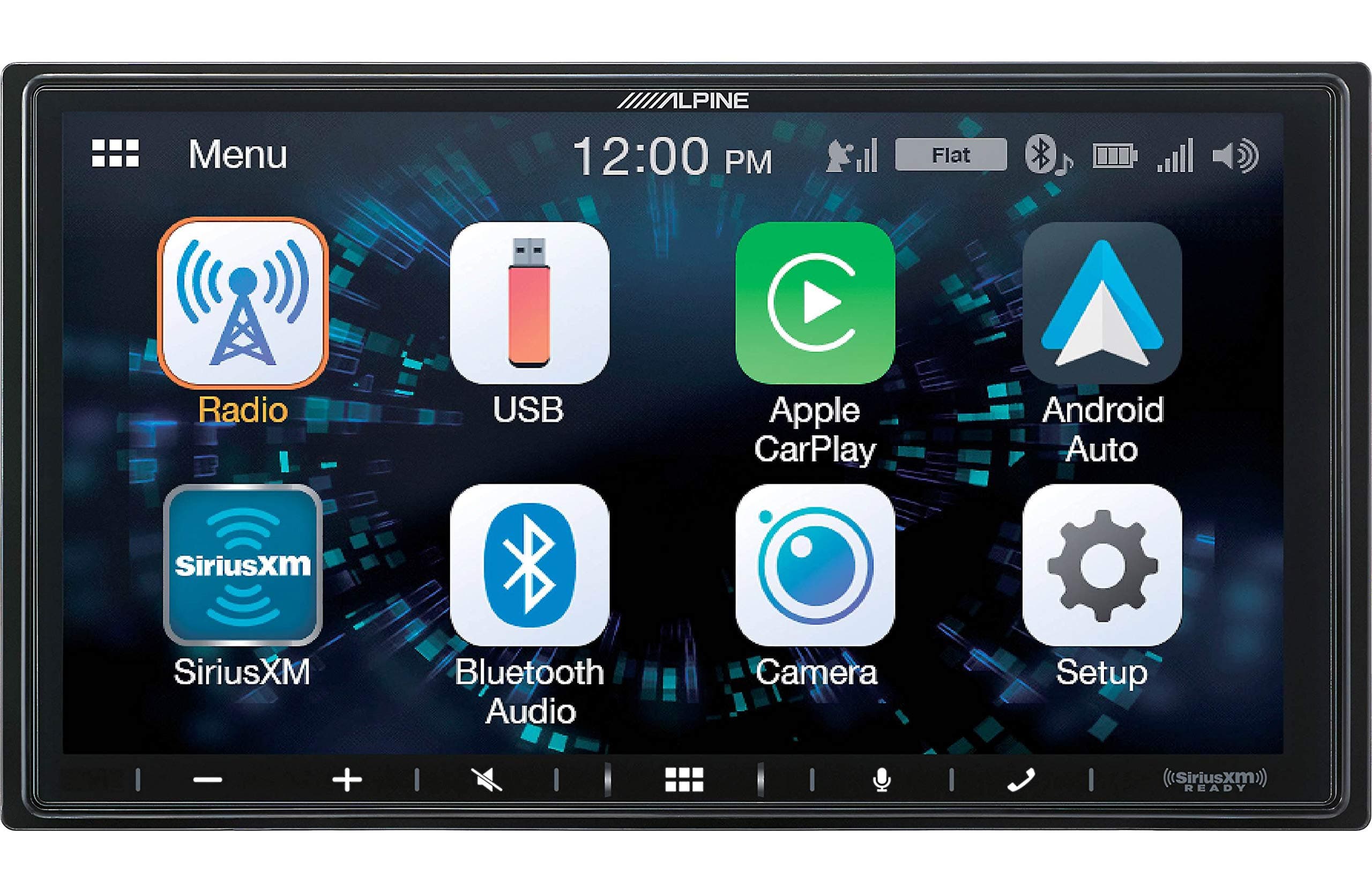 iLX-W650 7" Double DIN Touchscreen Digital Multimedia Receiver with Bluetooth, Apple CarPlay and Android Auto