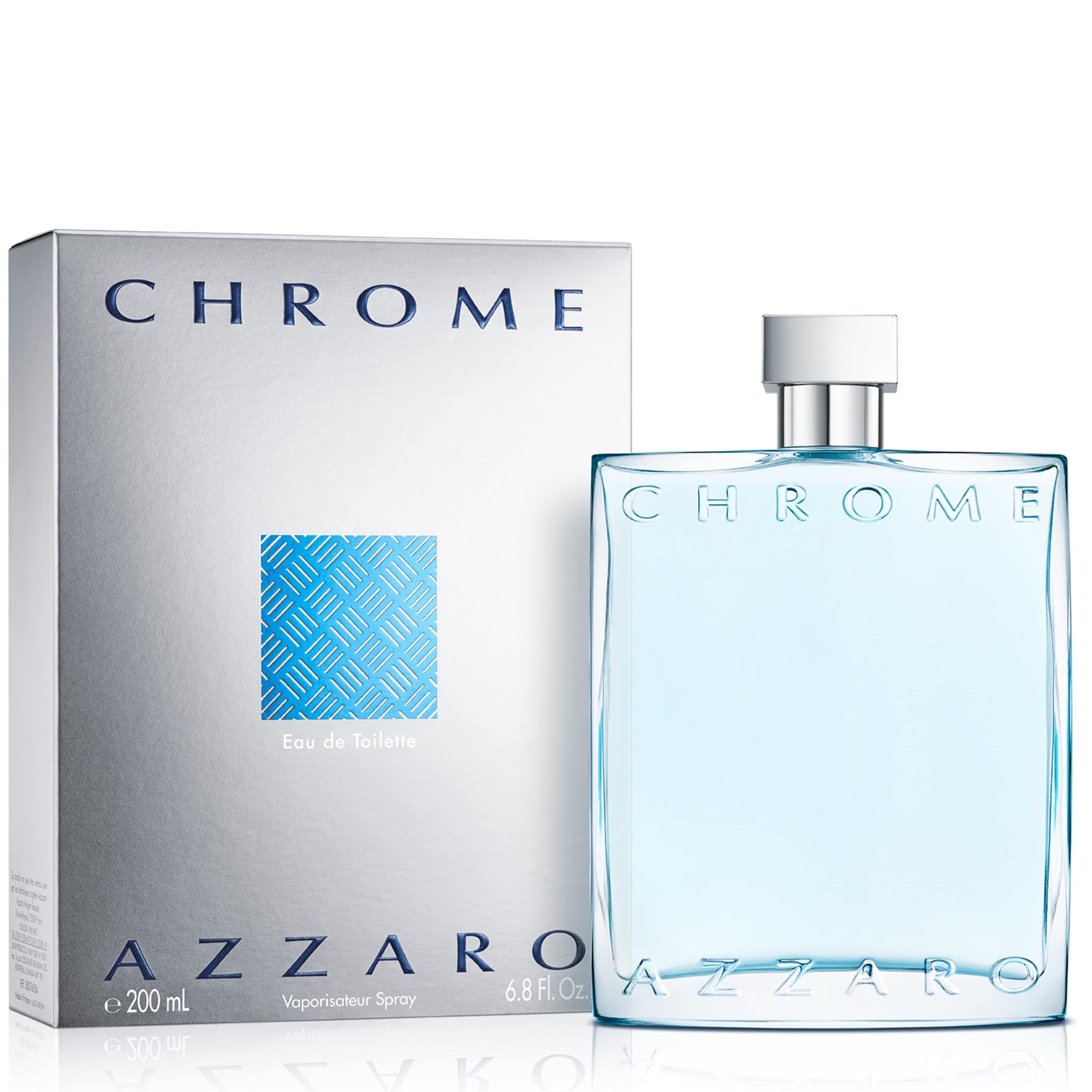 Azzaro Chrome Men's Eau de Toilette, 200 ml