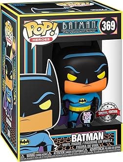 Pop! Heroes: DC - Batman - (Black Light) - DC Comics- Collectible Vinyl Figure - Gift Idea - Official Products - Toys for Kids and Adults - Comic Books Fans