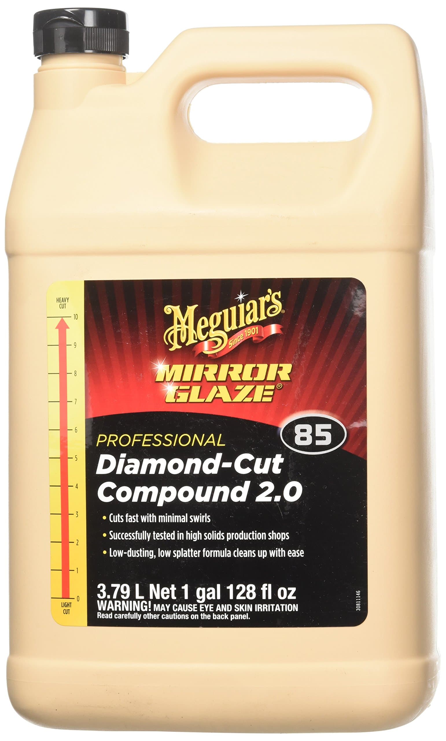 M8501 Mirror Glaze Diamond Cut Compound 2.0-1 Gallon Container