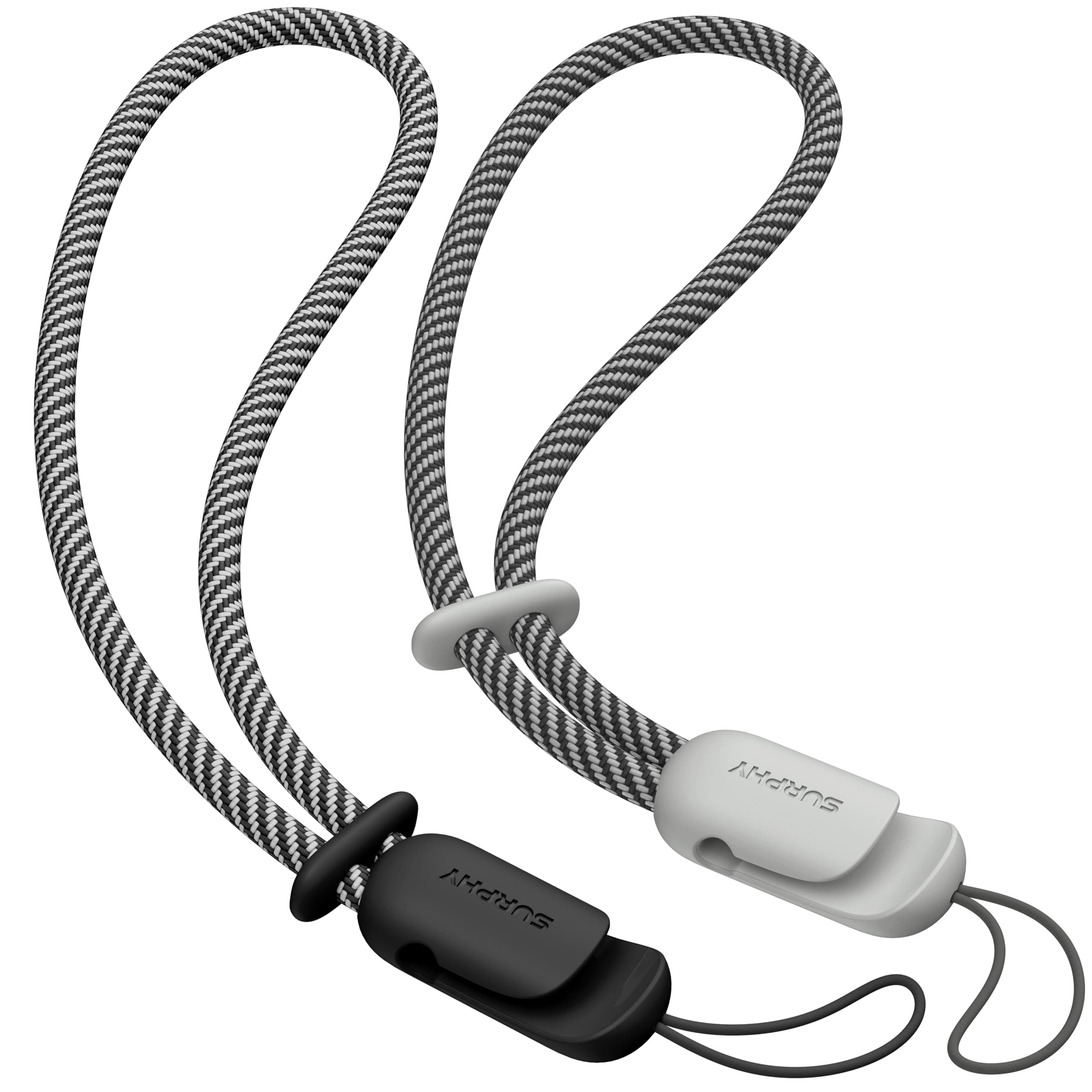 SURPHY 2 Pack Lanyard, Phone Strap, Adjustable Phone Lanyard with Two-Color Braided, Phone Wrist Strap for Airpods, Phone case, Camera Wrist Strap, Cell Phone Wrist Lanyard