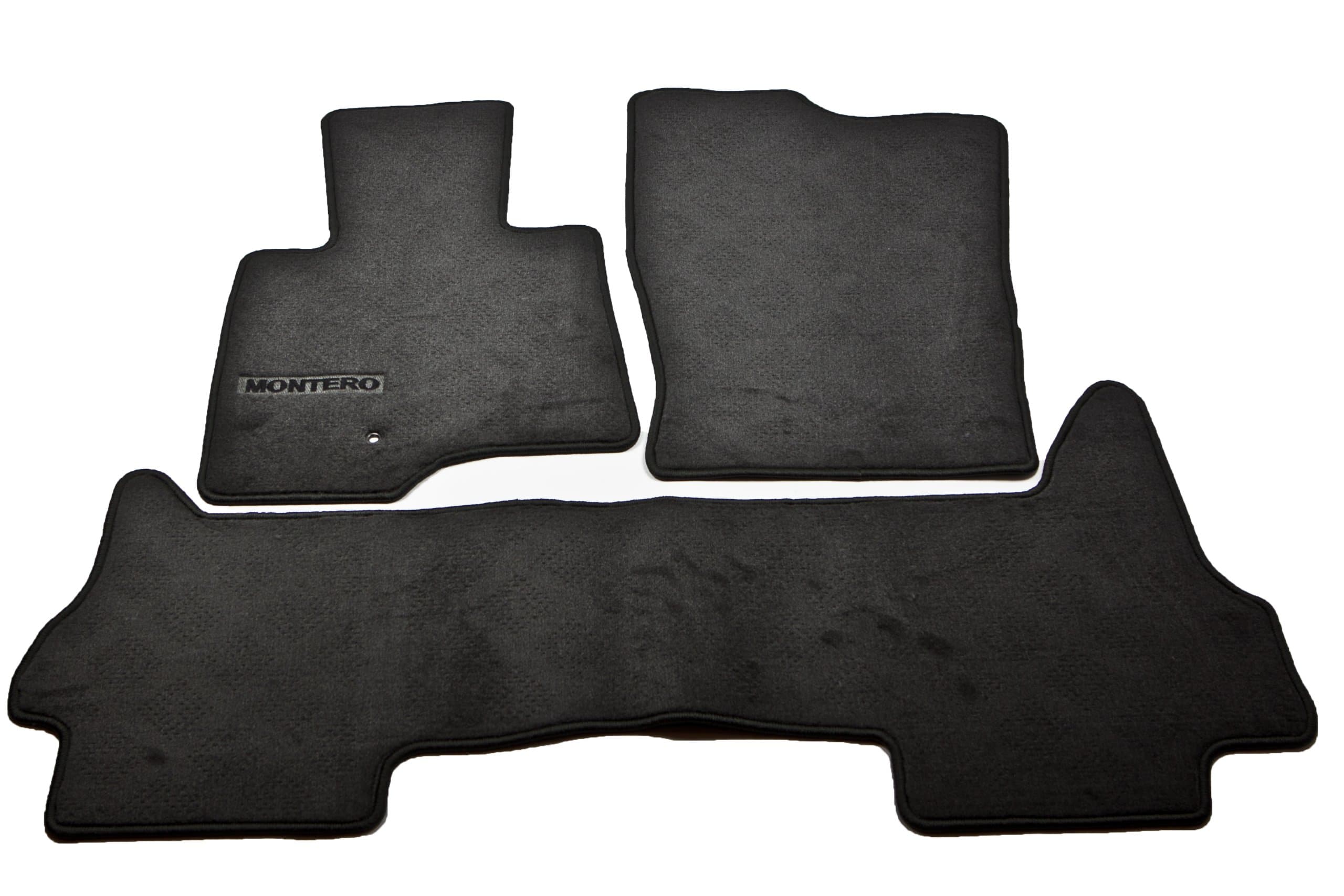 Mitsubishi Last Sets Available! 2003 2004 2005 2006 Genuine Montero Carpet Floor MATS FLOORMATS Grey AMR03XFD01