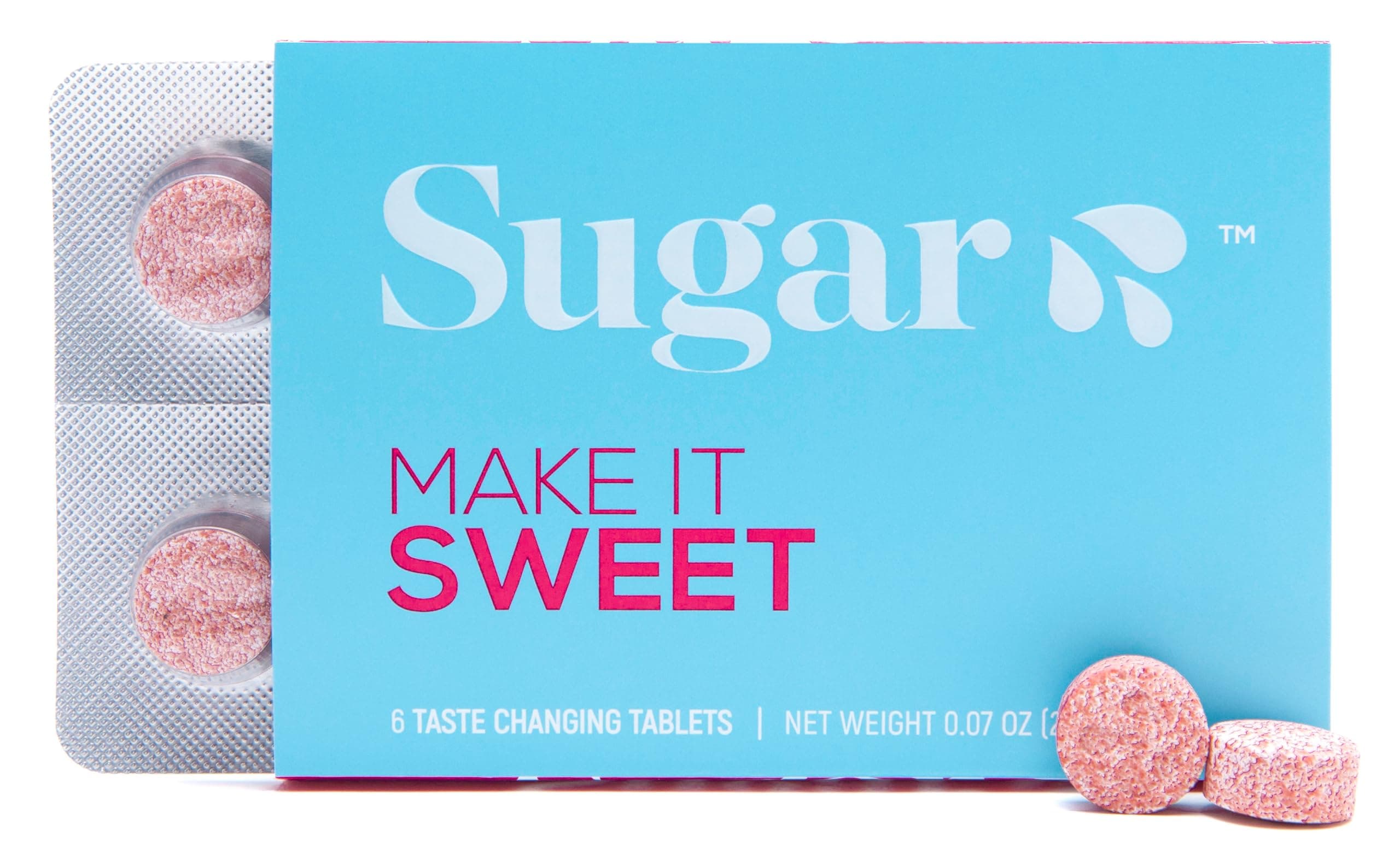 Sugar Splash Taste Changing Tablets, 6 Count, 07 Ounce, Pack of 1
