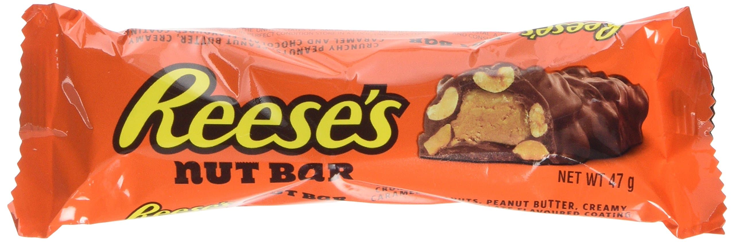 Reese's Nut Bar 47 g (Pack of 18)