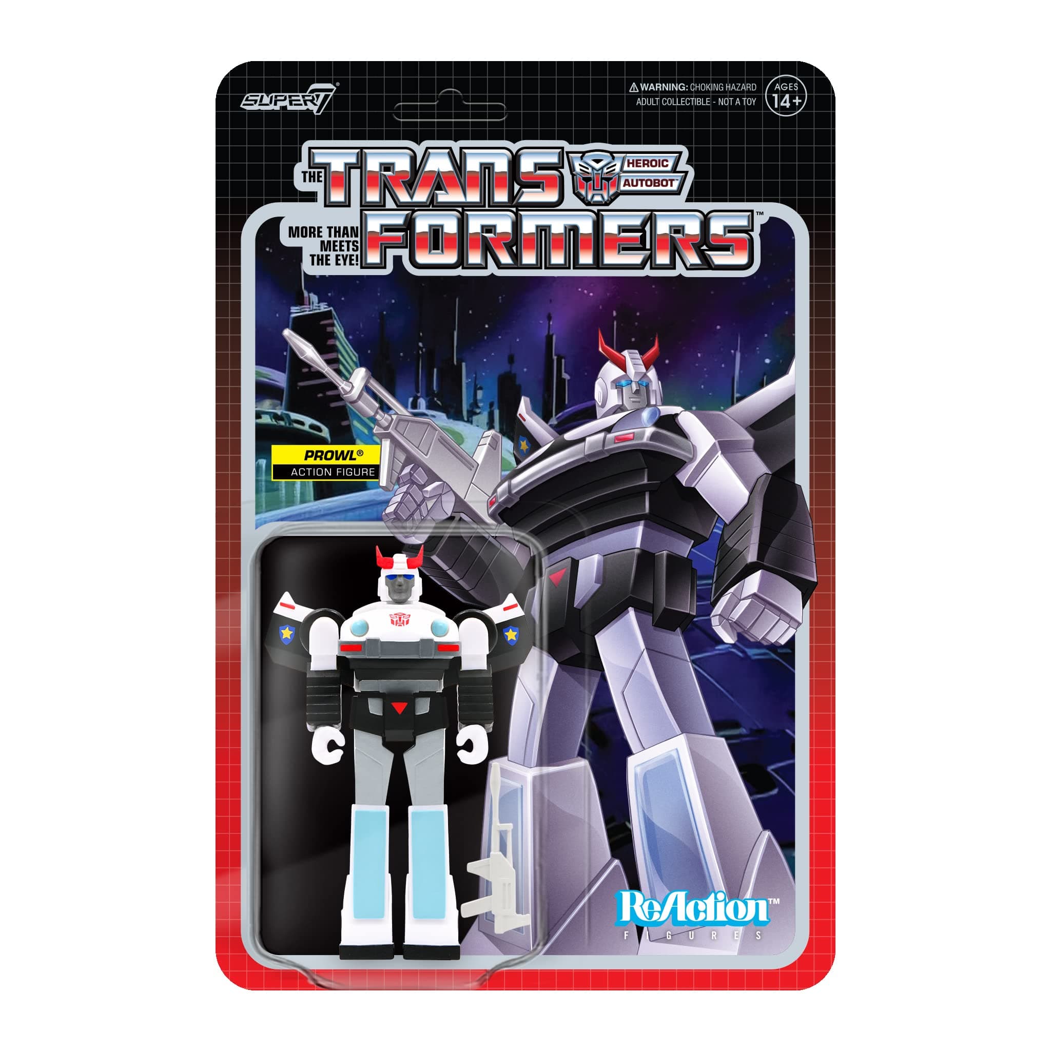 Transformers Prowl - 3.75" Transformers Action Figure with Accessory Classic Cartoon Collectibles and Retro Toys