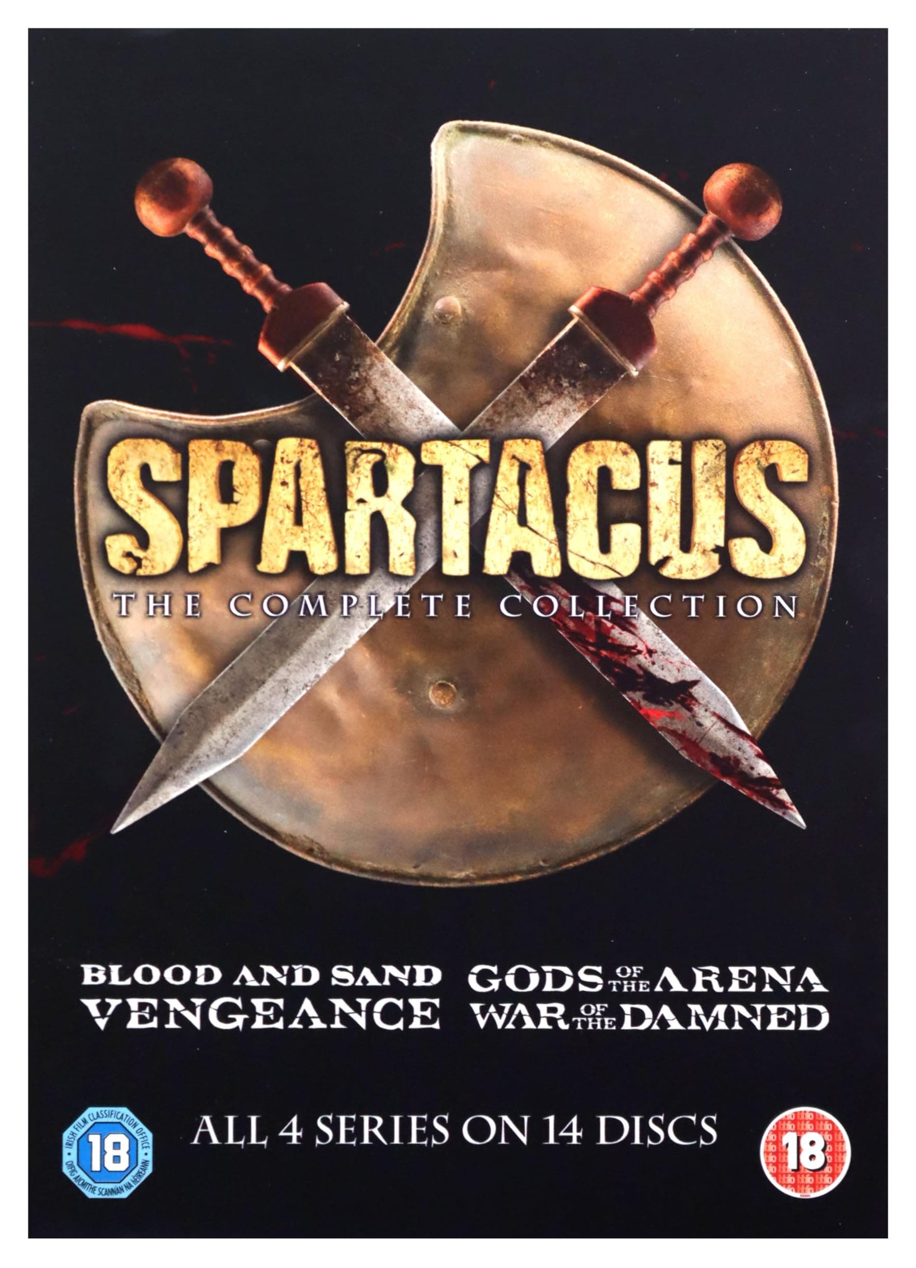 spartacus complete slim edition [DVD] [2017]