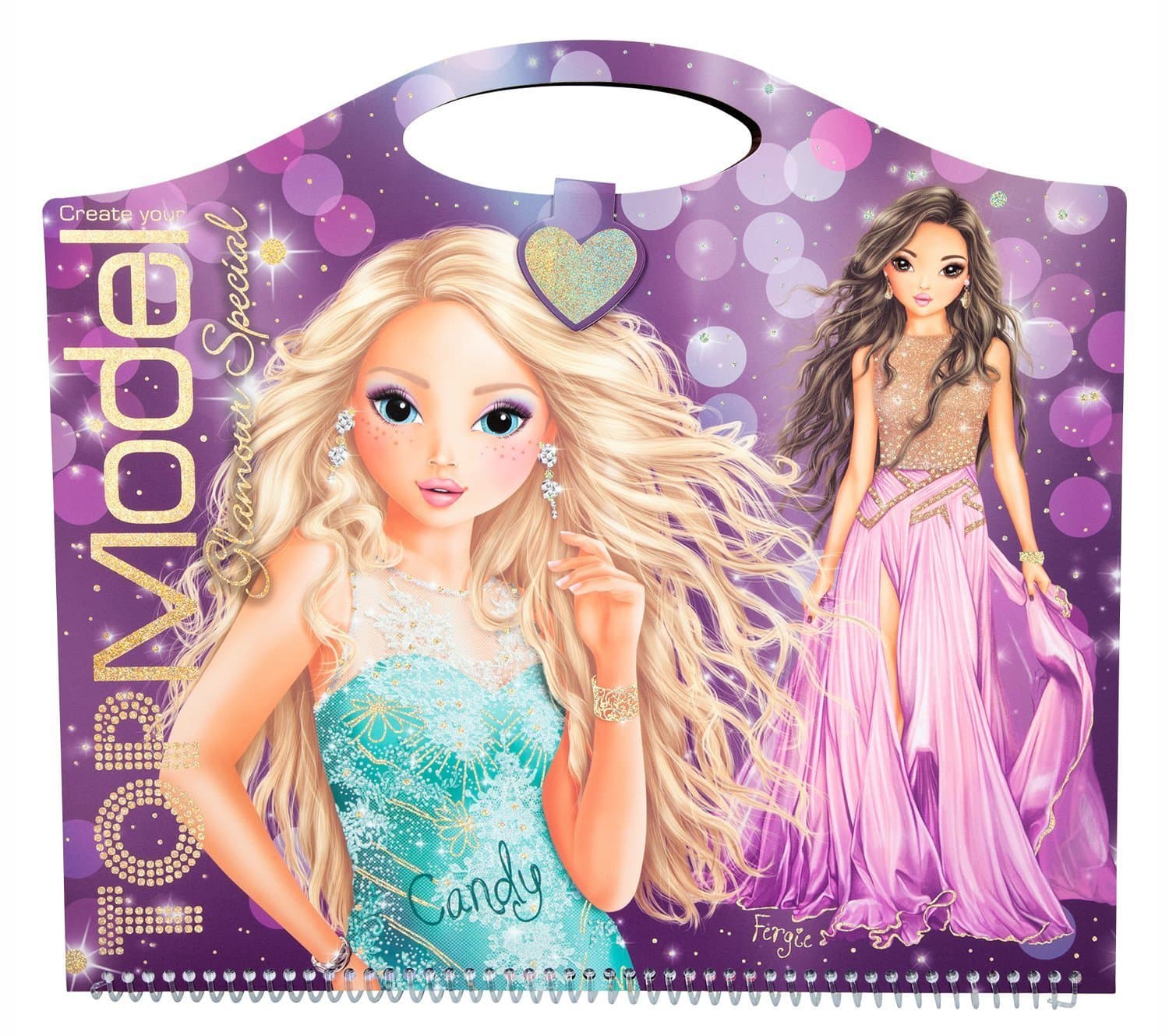 TOPModel 783 Create Your Glamour Special Colouring Book