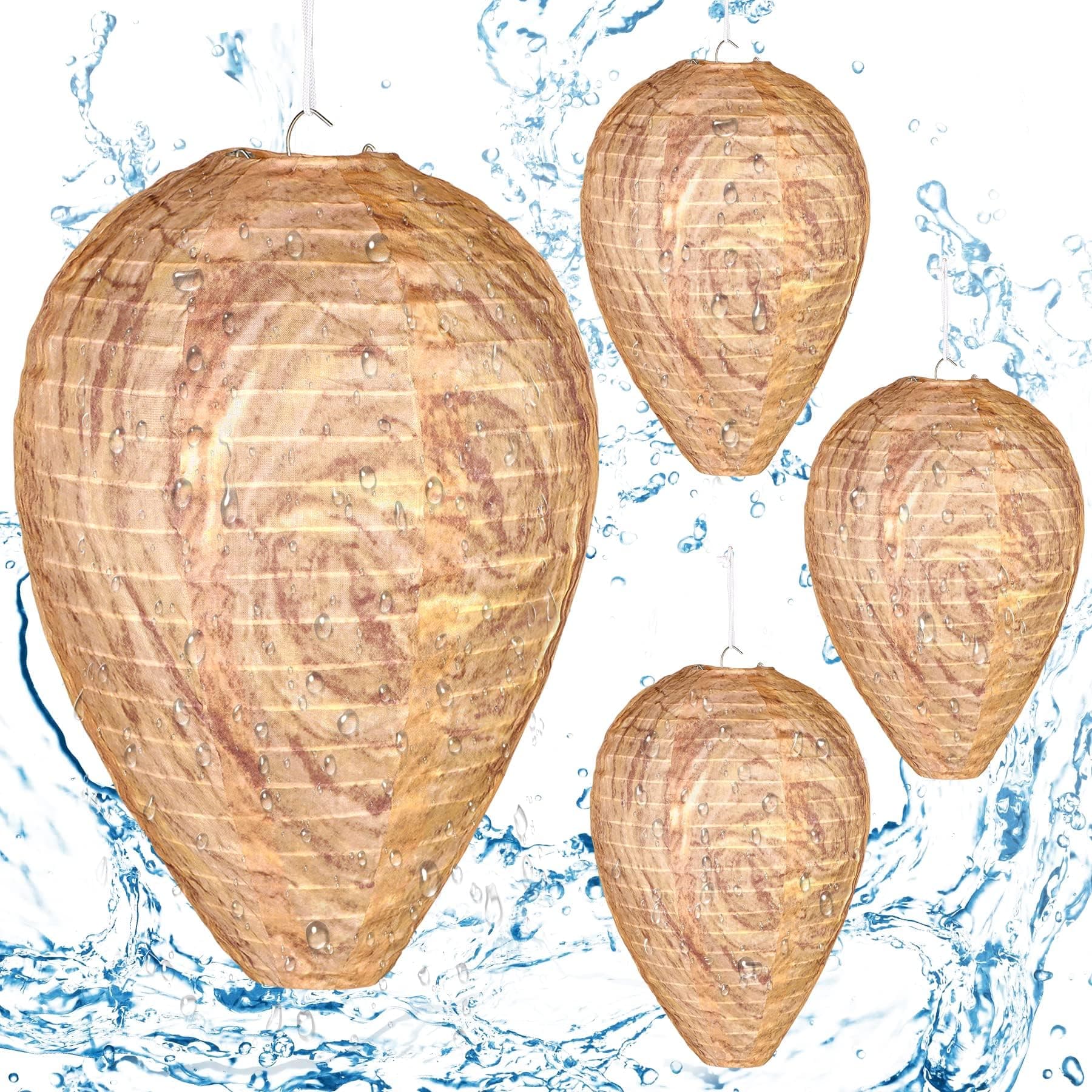 Light color wasp nests waterproof