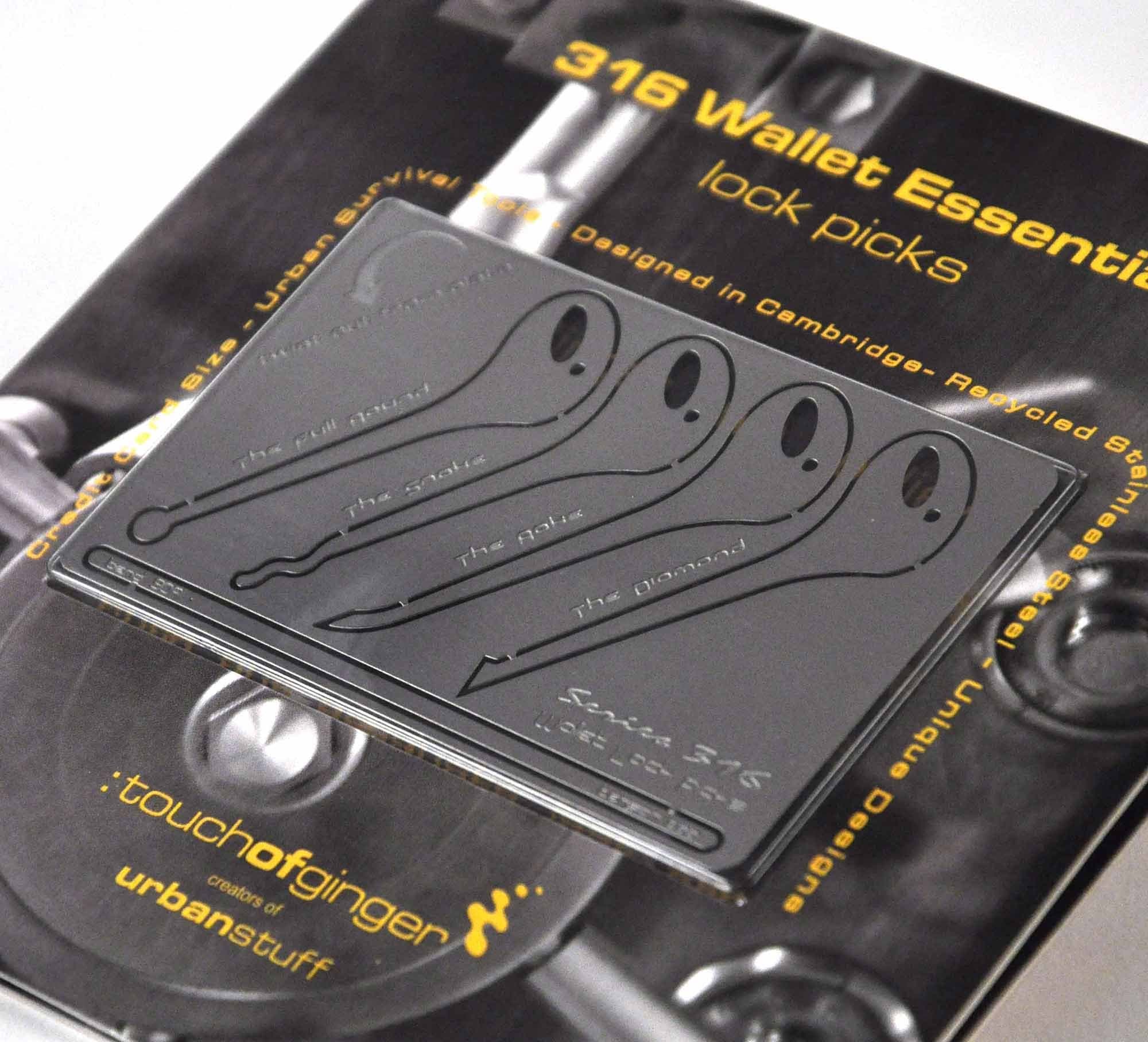 Touch of Ginger Wallet Essentials Wallet Lock Picks