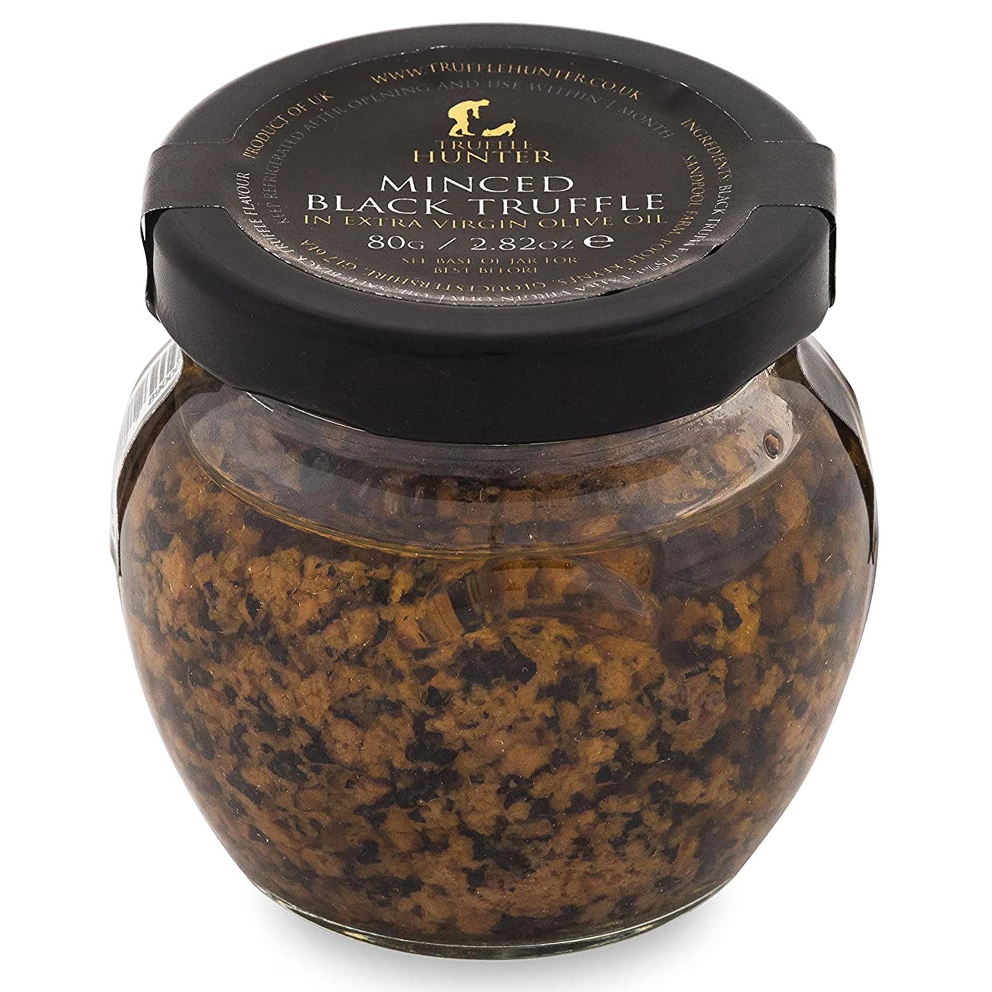 – Minced Black Truffle - Preserved Truffles in Extra Virgin Olive Oil - 80g
