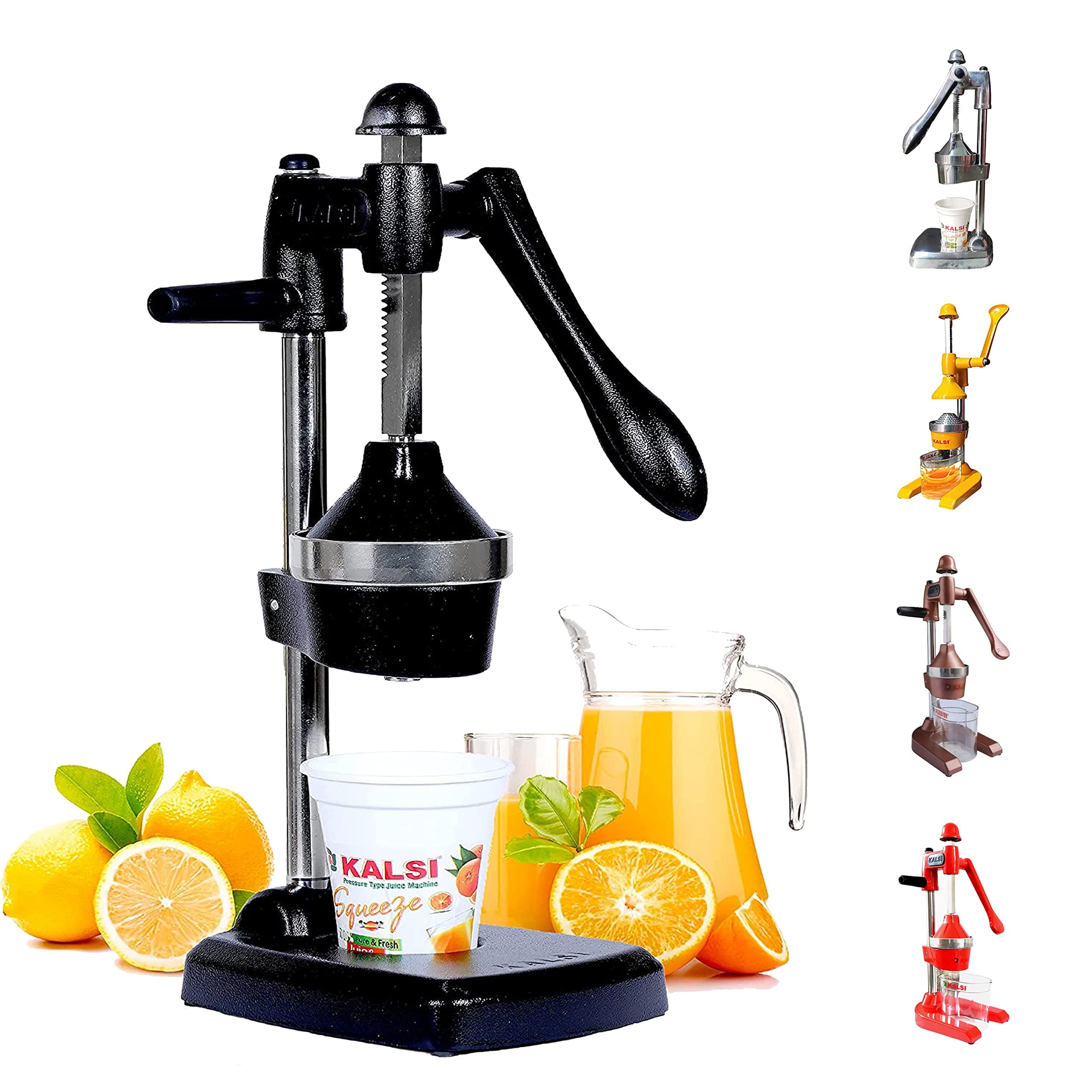 Hand Press Juicer (Black)