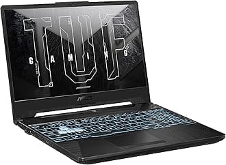 ASUS TUF Gaming A15 (2024) Gaming Notebook 15.6 Inch FHD 144Hz Display, NVIDIA® GeForce RTX™ 2050, AMD Ryzen 5 7535HS, 8GB DDR5, 512GB PCIe® Gen4 NVMe™ SSD, Wi-Fi 6, Windows 11