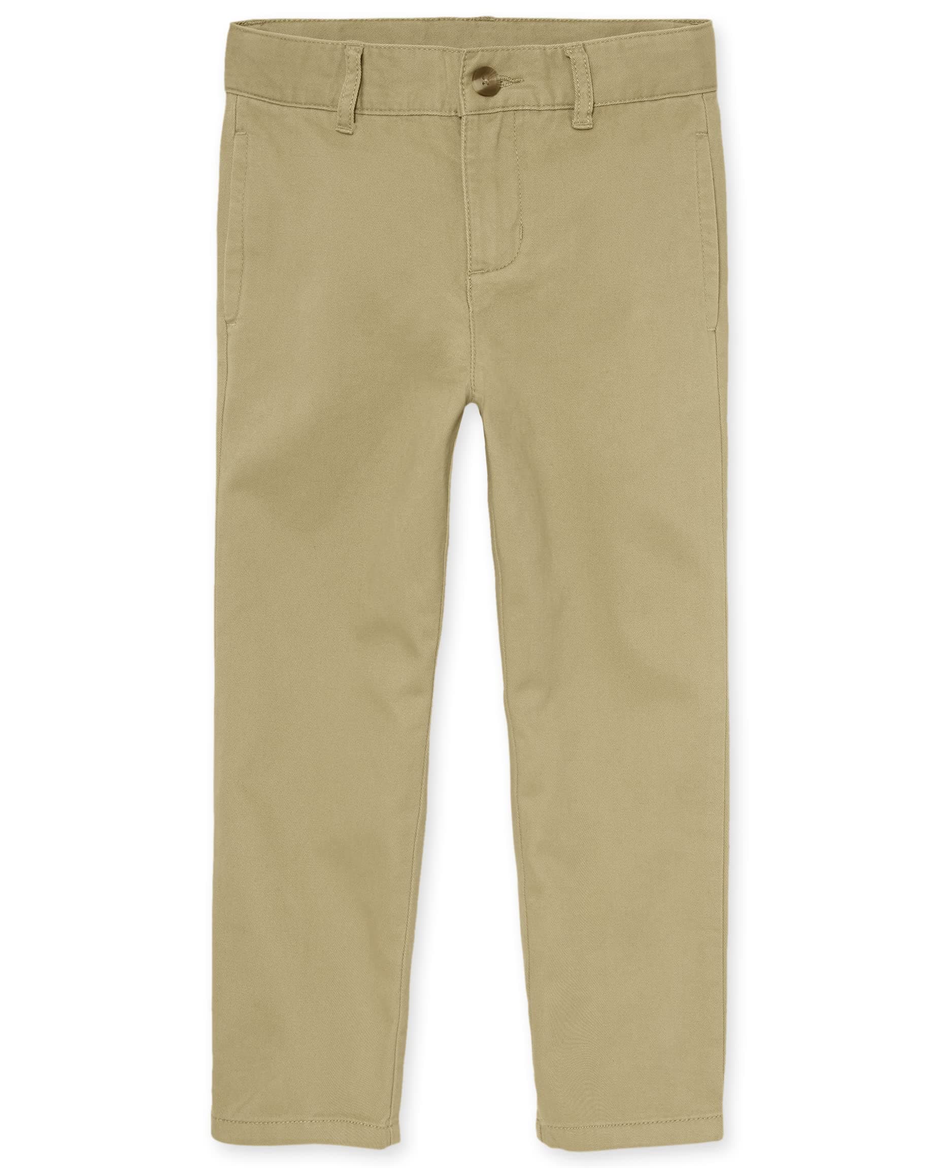 Boys Stretch Relaxed Straight Chino Pants