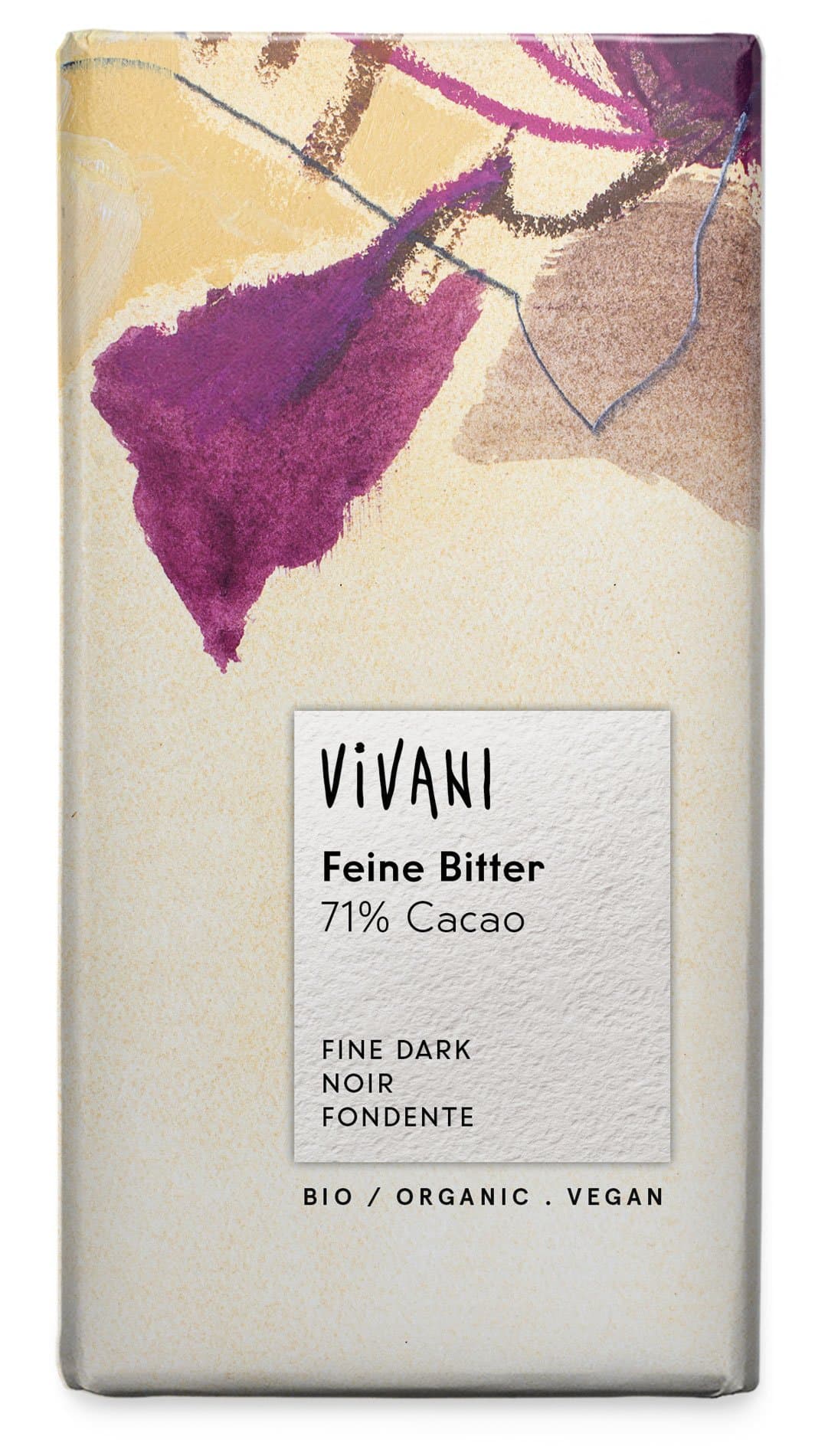 Vivani Organic Dark Chocolate with 71% Coco 100 g (Pack of 5)