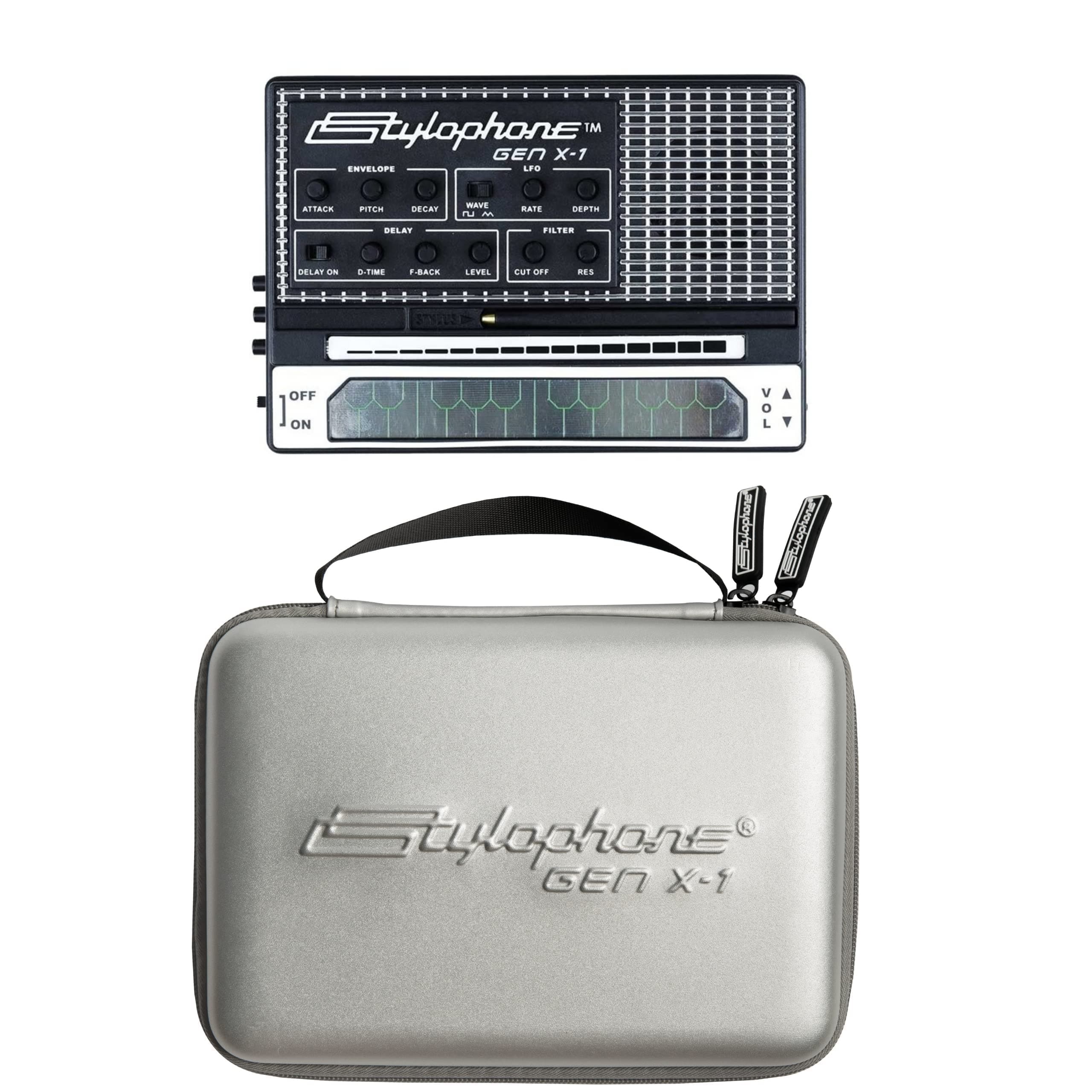 Stylophone Gen X-1 and Official Carry Case Bundle