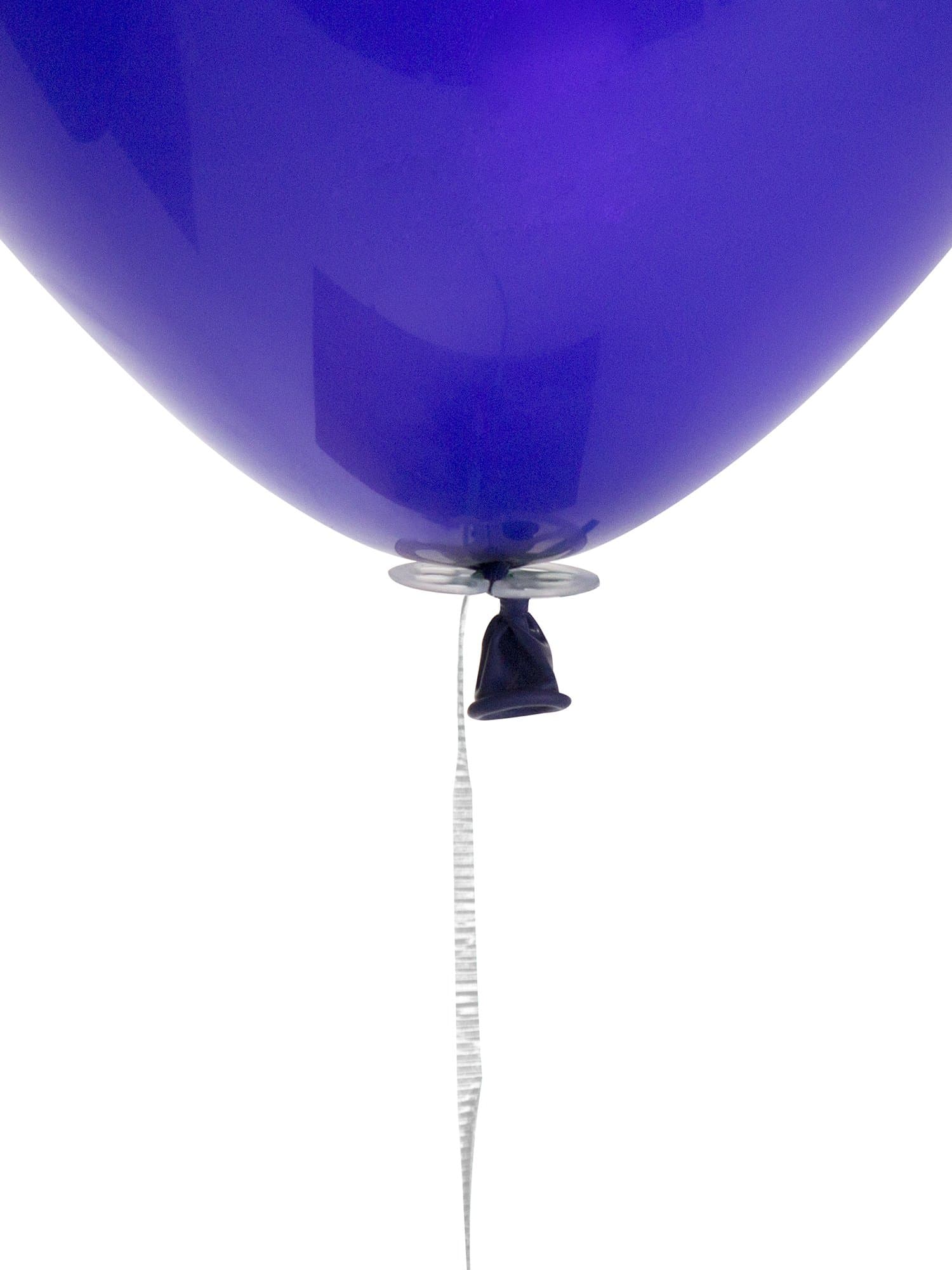 Funsational Premium Accessories Balloon Ties, 50-Count, White