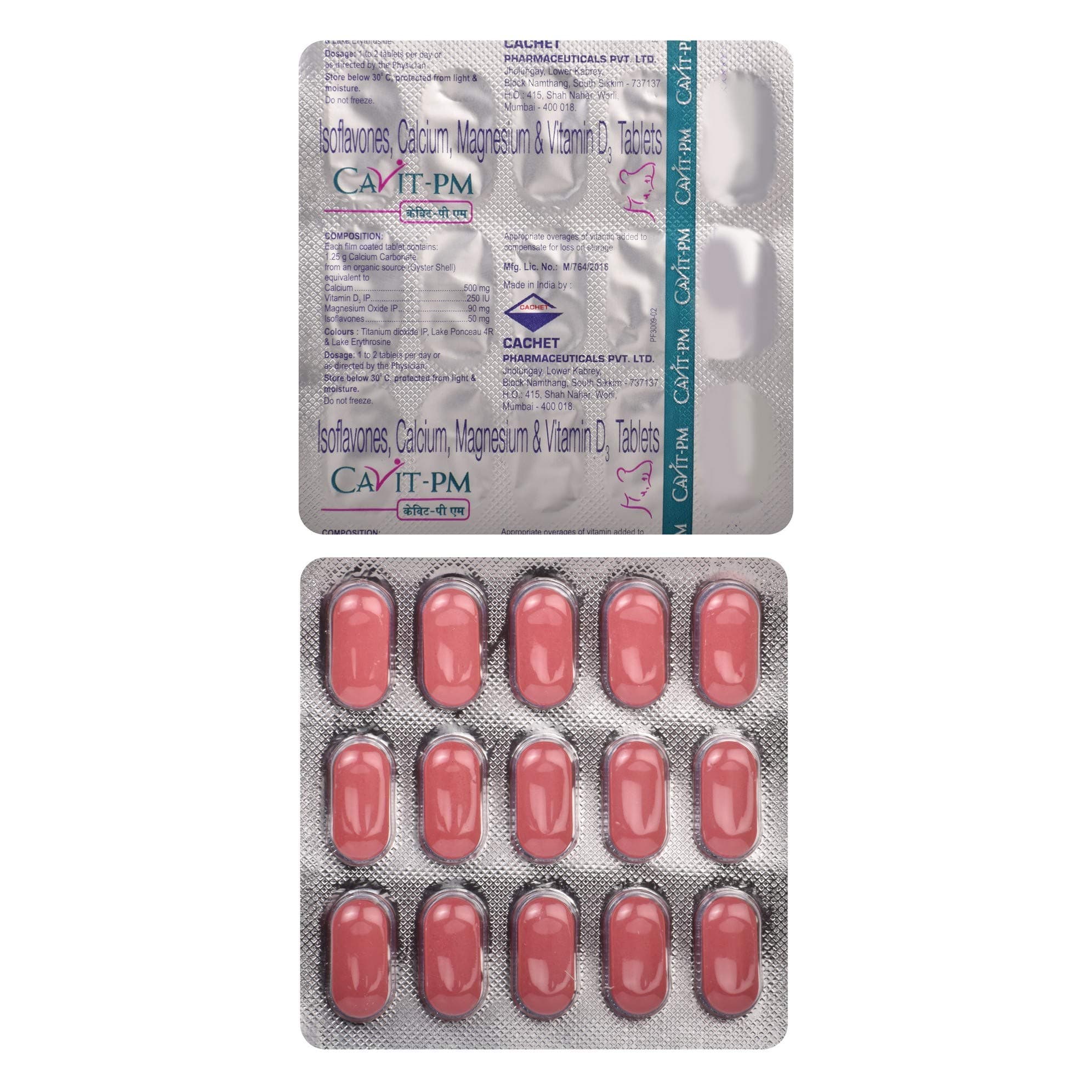 Cavit-PM - Strip of 15 Tablets
