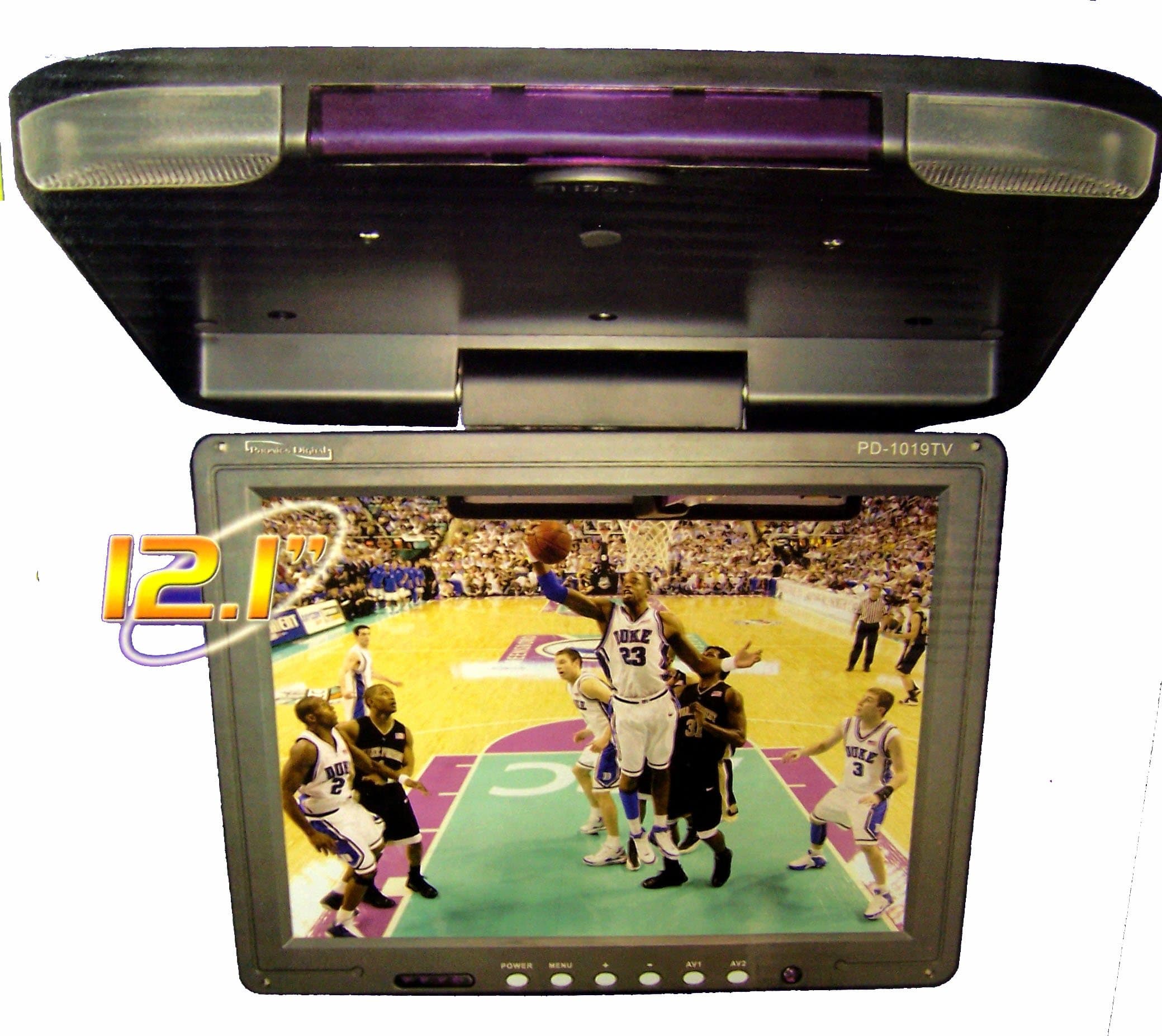 PD-1019TV 12.1" TFT Flip Down Swivel Ceiling mount Car Monitor