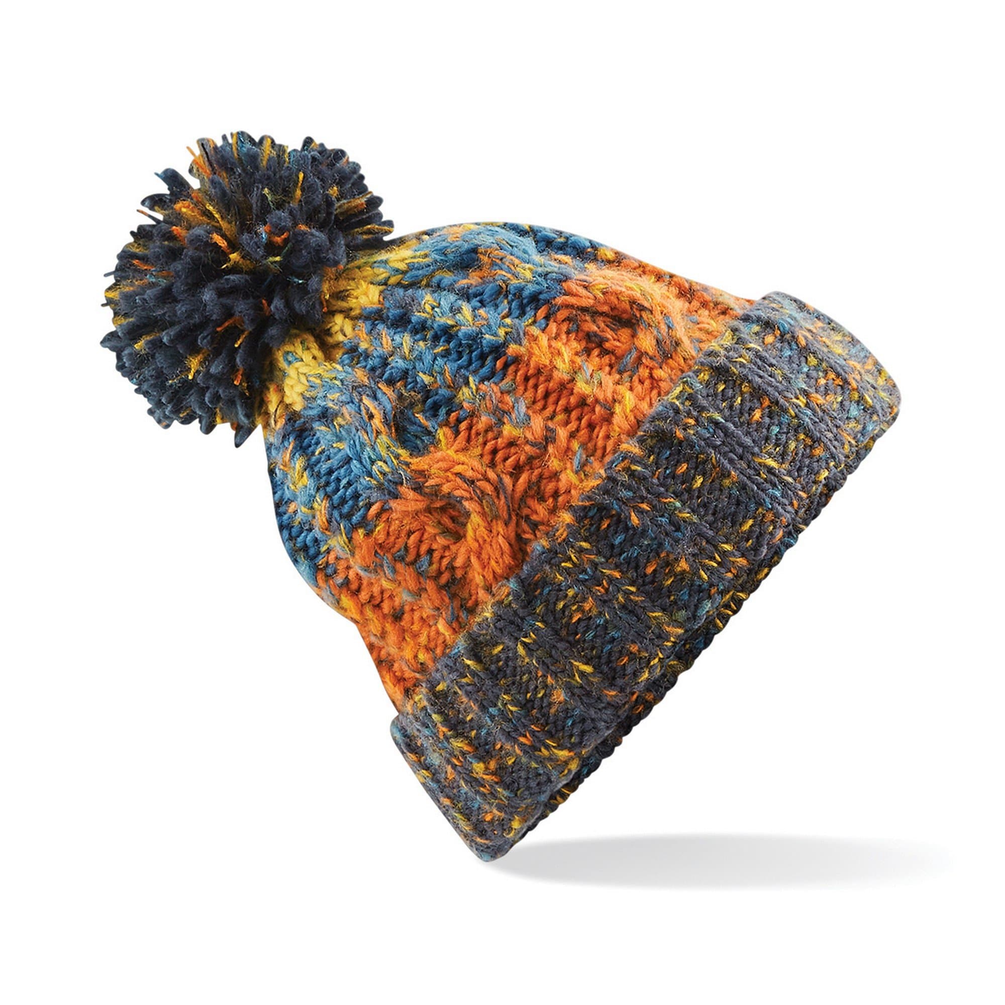 Beechfield B486 Corkscrew Pom Pom Beanie