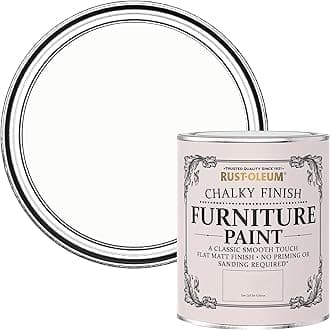 Rust-Oleum Chalky Furniture Paint Chalk White 750ml