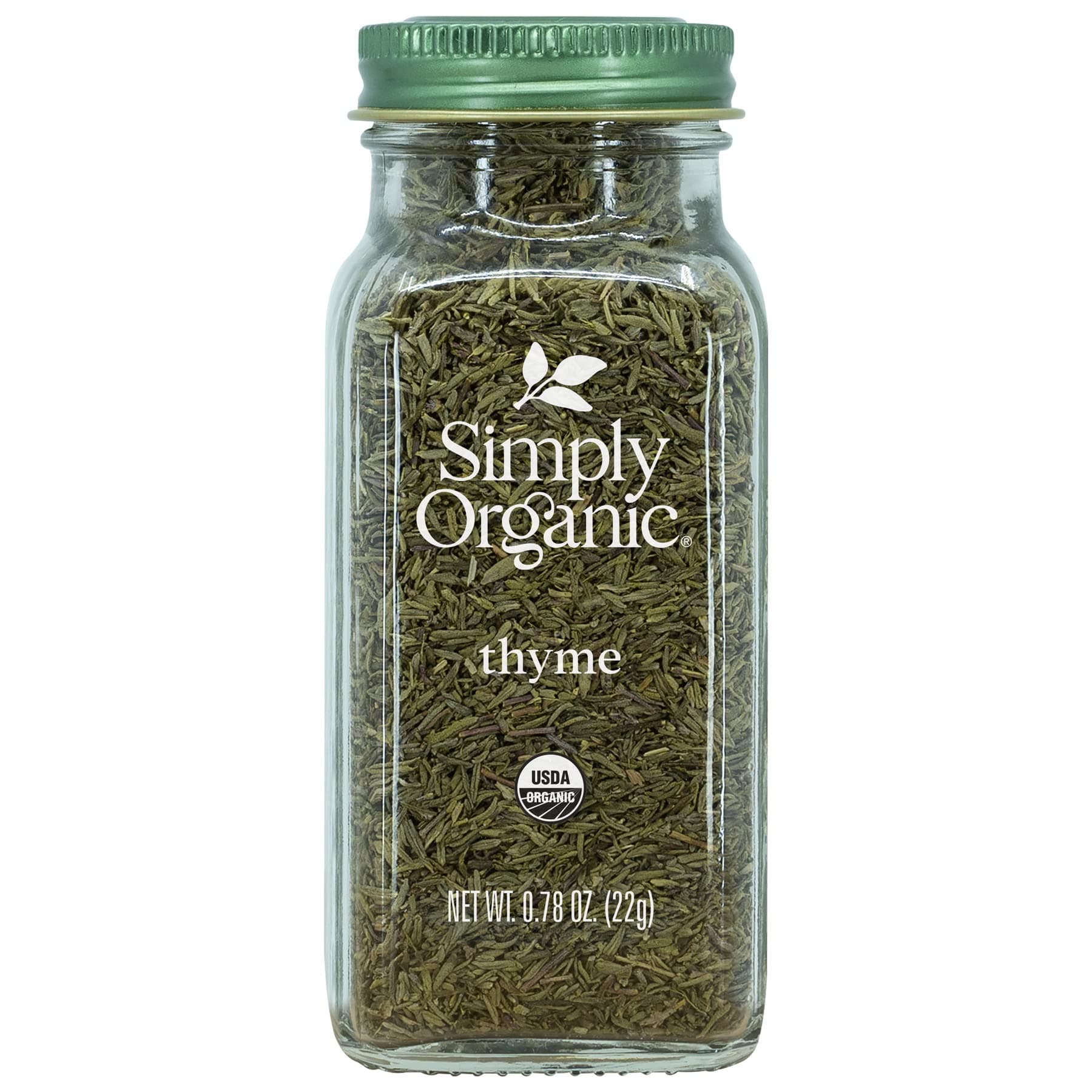 Simply Organic Whole Thyme Leaf, 0.78 Oz